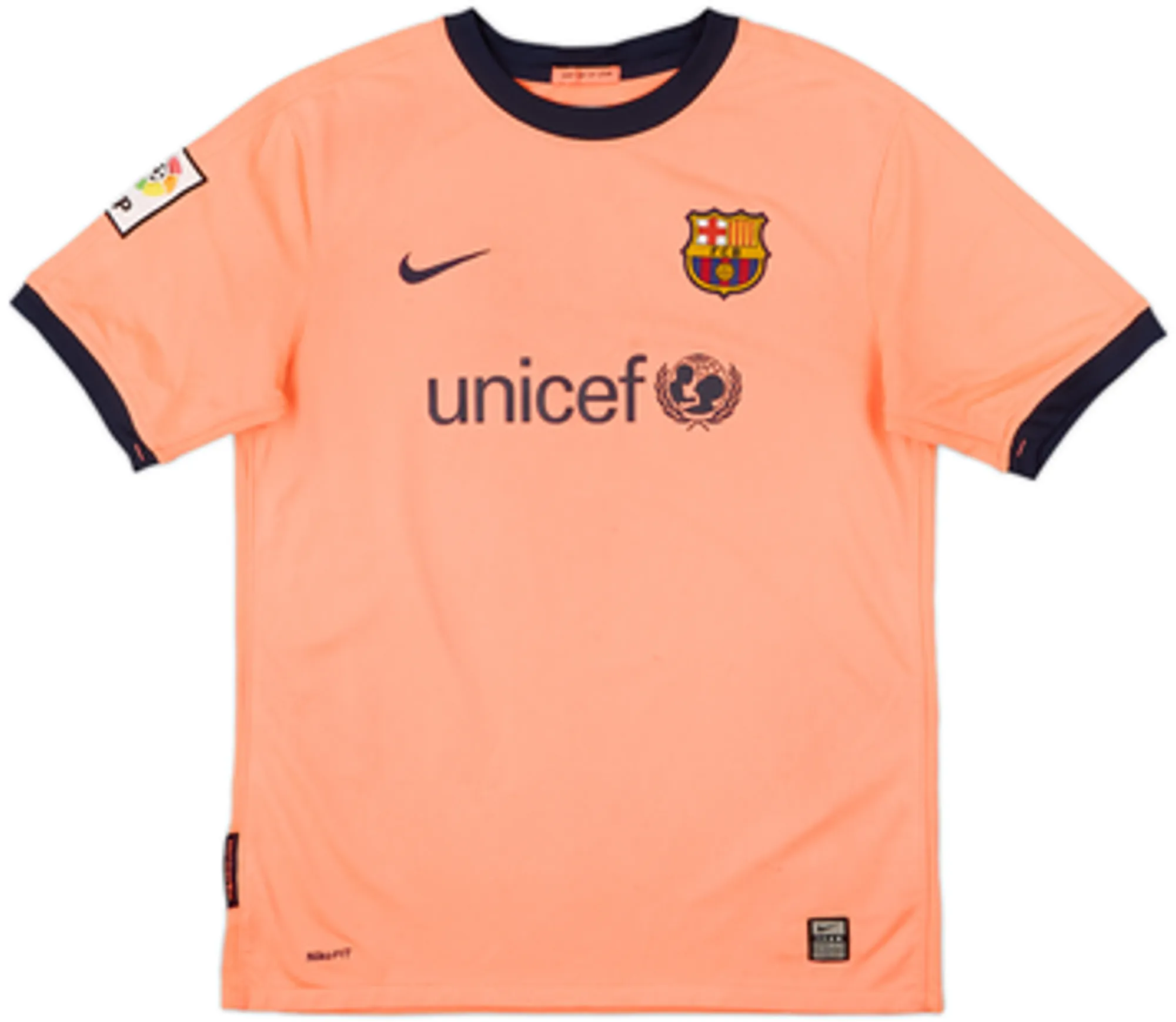 2009-10 Barcelona Away Shirt Messi #10 - 5/10 - (XL.Boys)