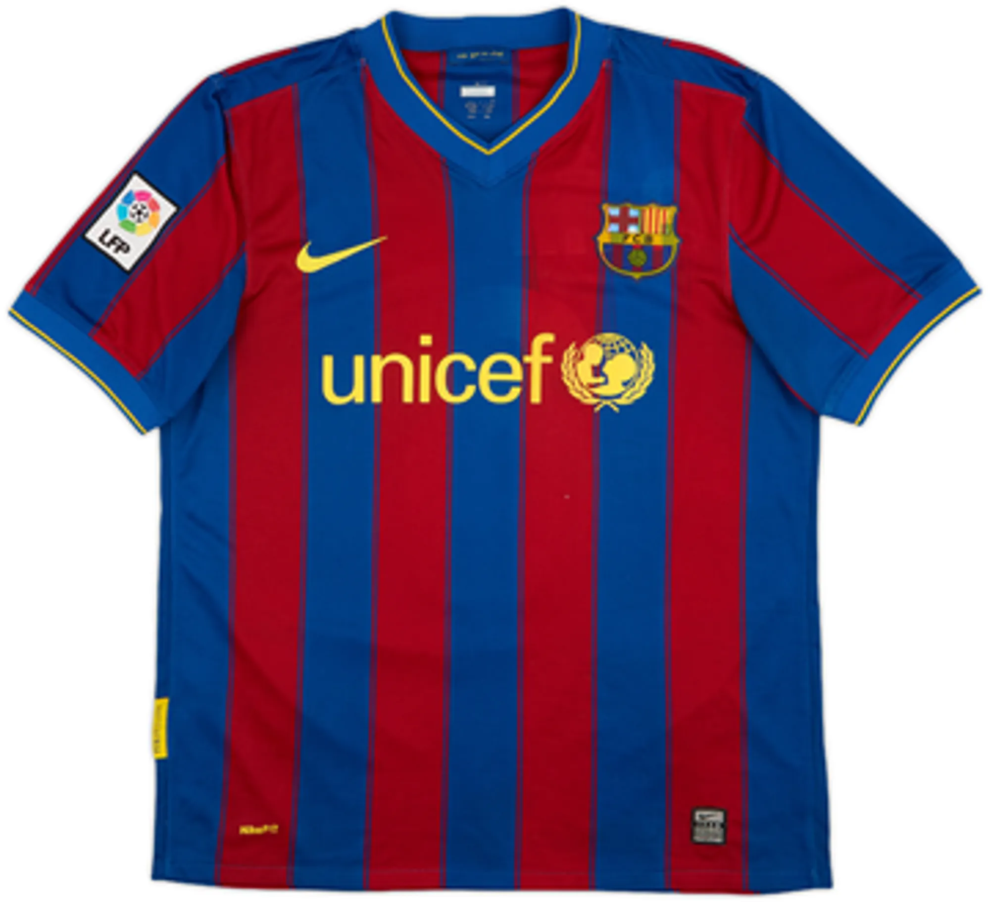 2009-10 Barcelona Home Shirt A.Iniesta #8 - 5/10 - (M)