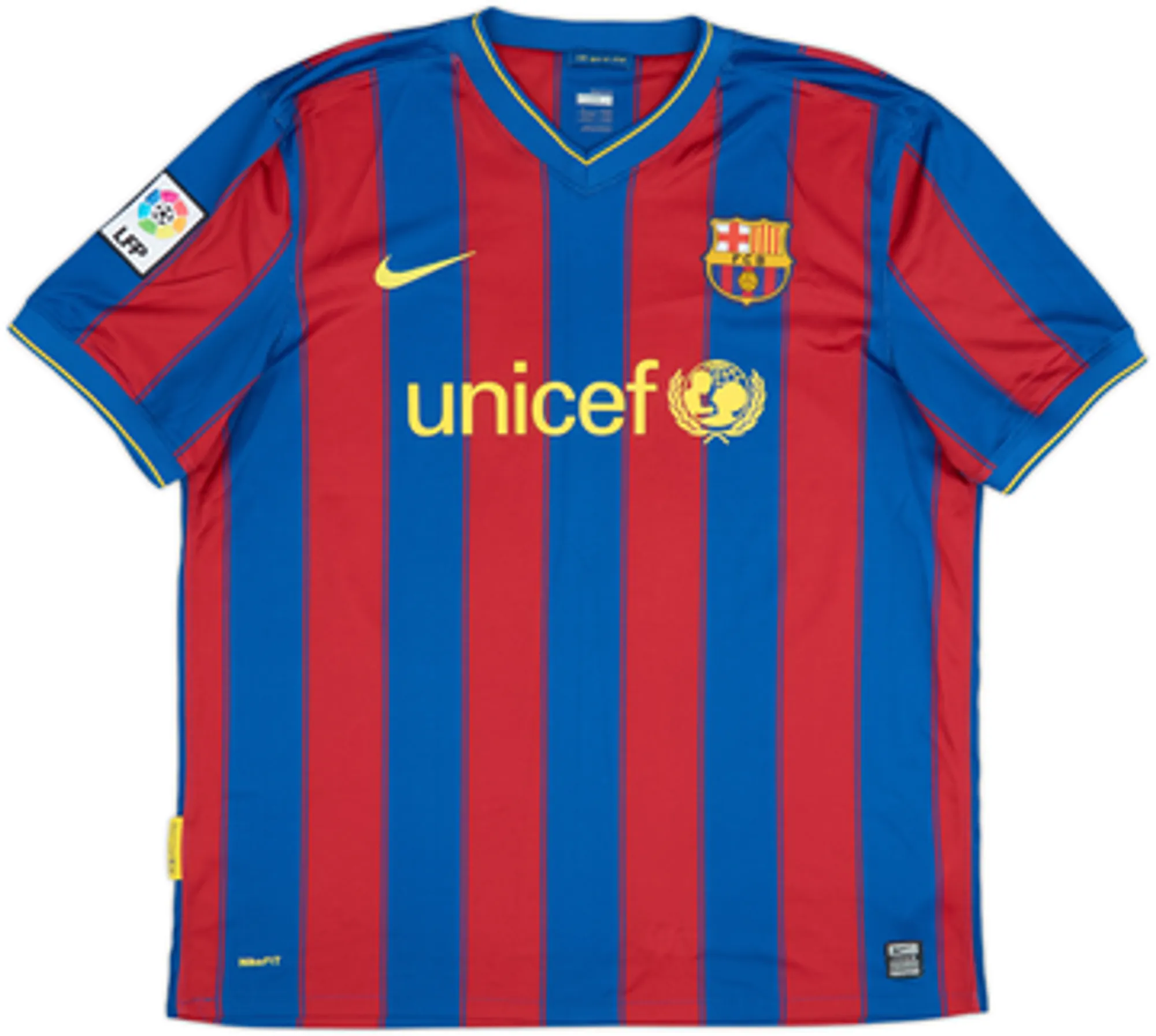 2009-10 Barcelona Home Shirt Ibrahimovic #9 - 10/10 - (S)