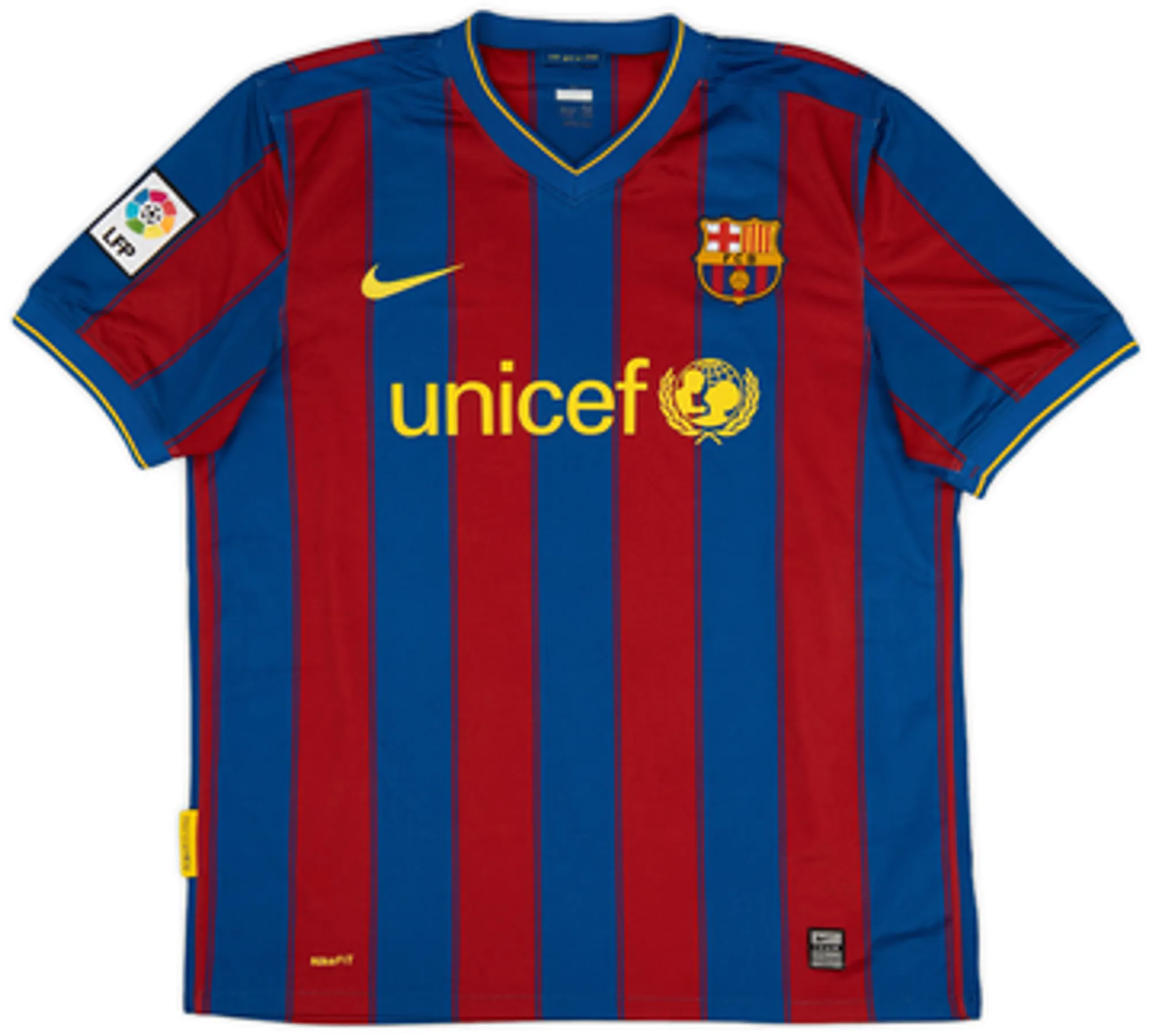 2009-10 Barcelona Home Shirt Messi #10VM