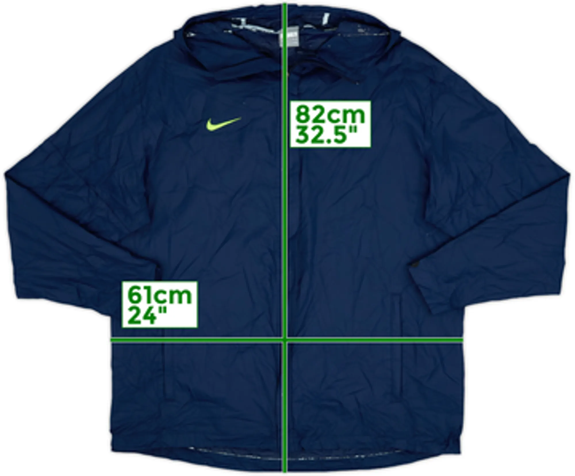 2009-10 Barcelona Nike Hooded Rain Jacket - 5/10 - (L)