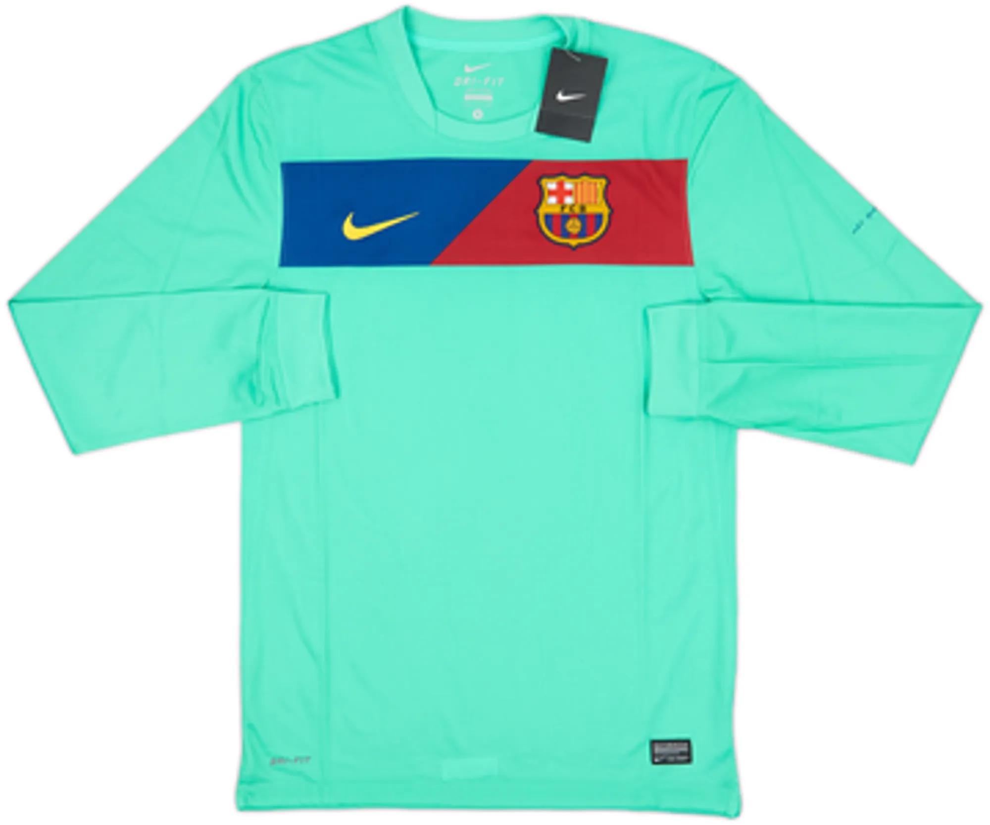 2010-11 Barcelona Authentic Away L/S Shirt Messi #10 (S)