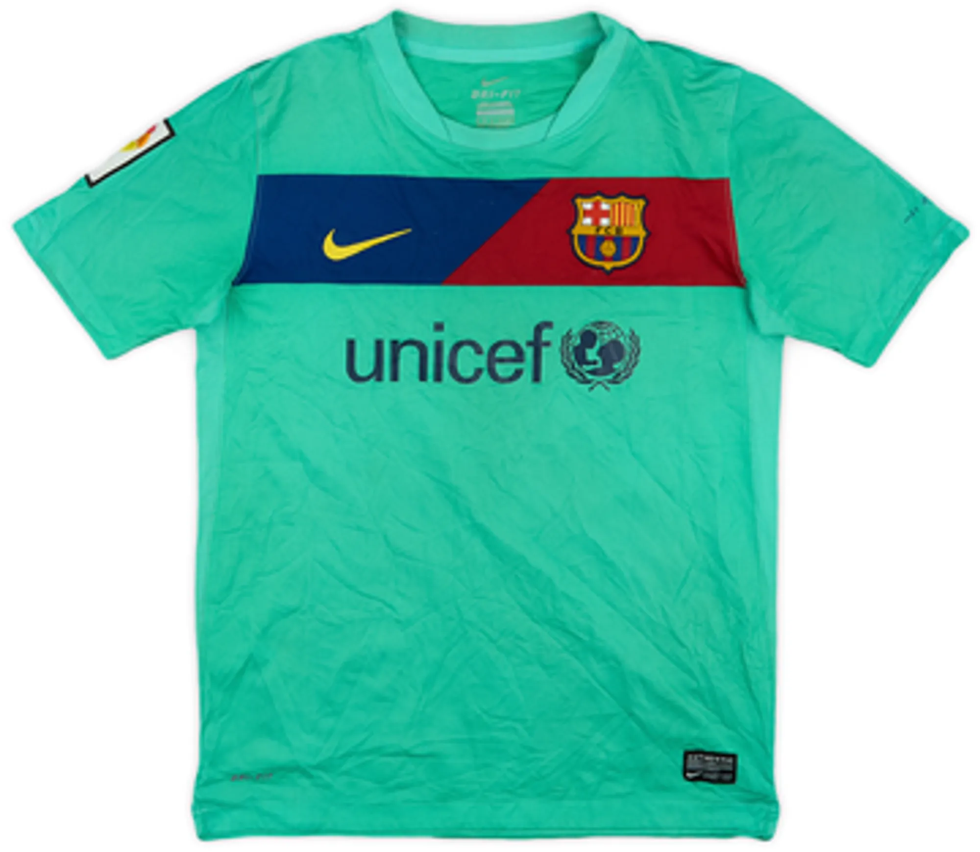 2010-11 Barcelona Away Shirt - 7/10 - (L.Boys)
