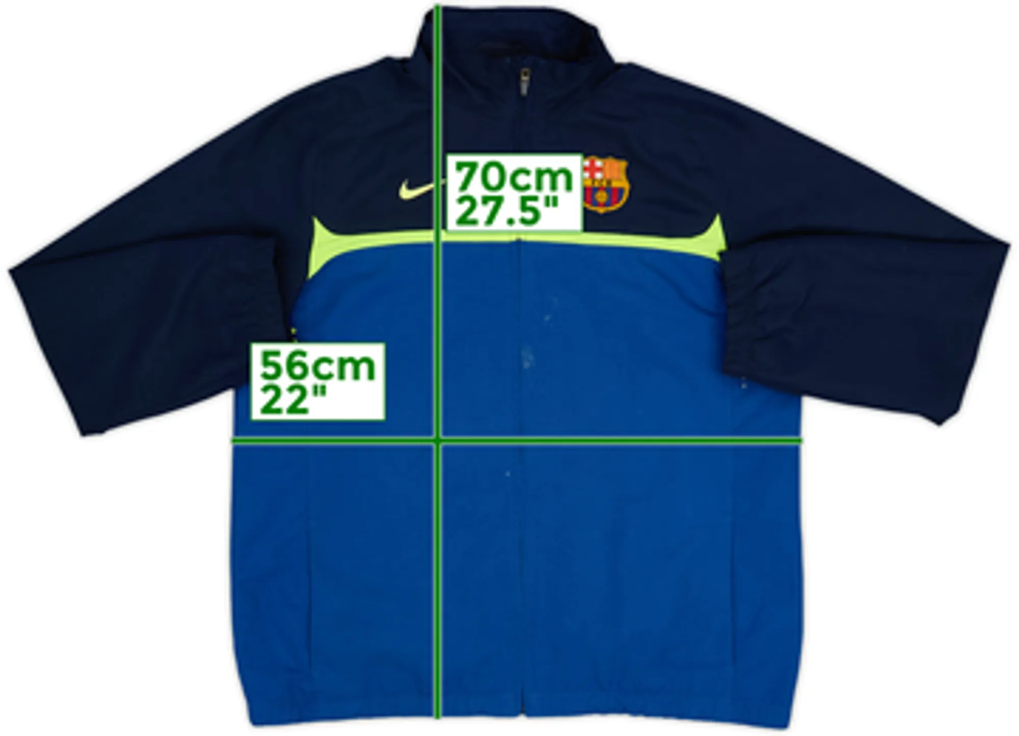 2010-11 Barcelona Nike Track Jacket - 5/10 - (L)