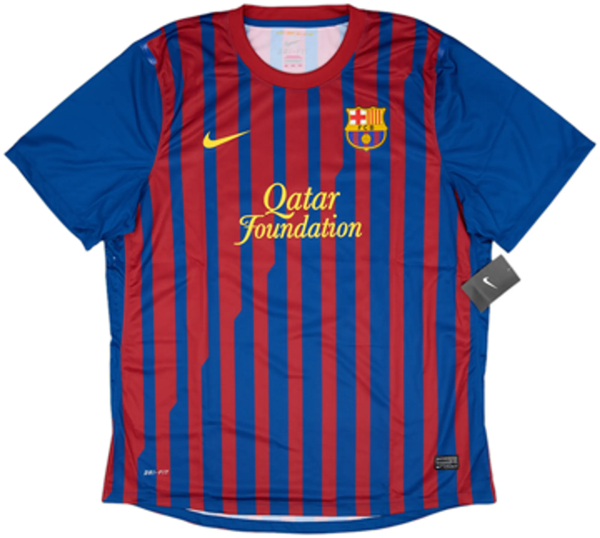 2011-12 Barcelona Home Player Issue Shirt Messi #10 (XXL)