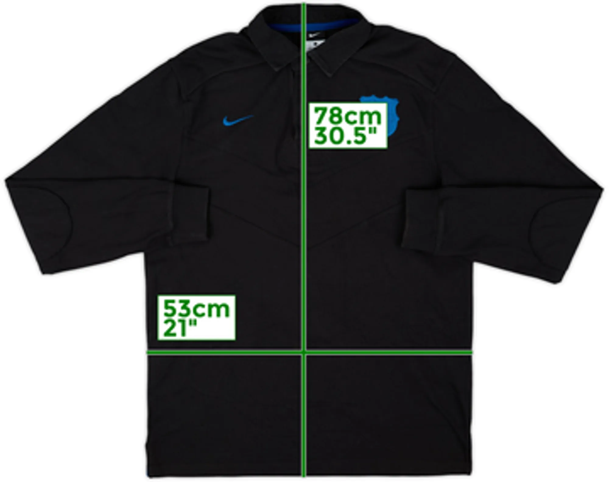 2011-12 Barcelona Nike Polo Sweat Top - 8/10 - (L)
