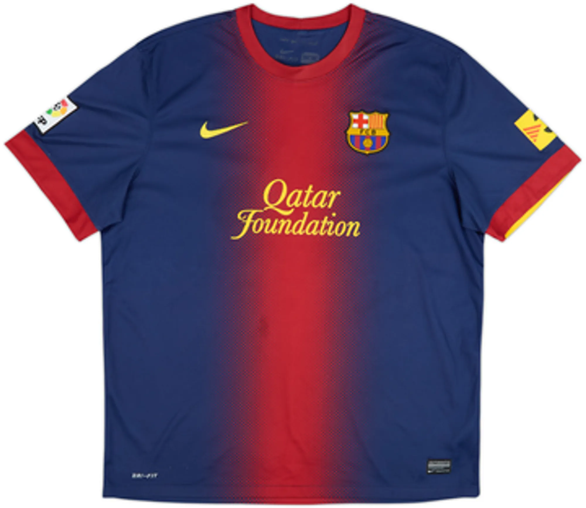 2012-13 Barcelona Home Shirt Messi #10 - 6/10 - (S)
