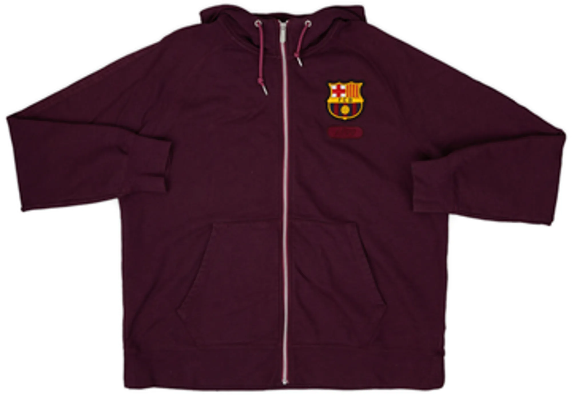 2012-13 Barcelona Nike Hooded Sweat Top - 9/10 - (XL)