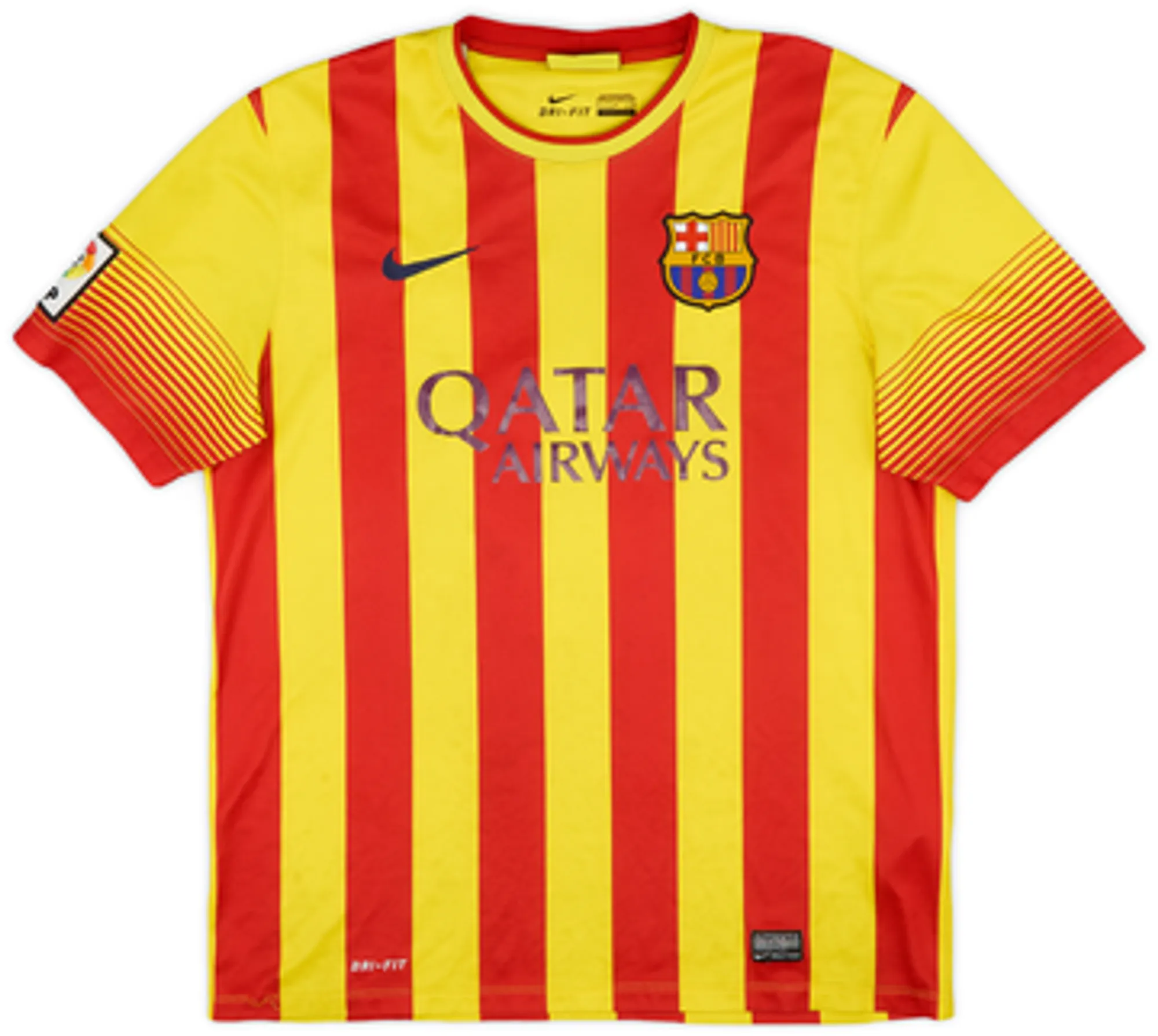 2013-14 Barcelona Away Shirt Messi #10 - 5/10 - (L)