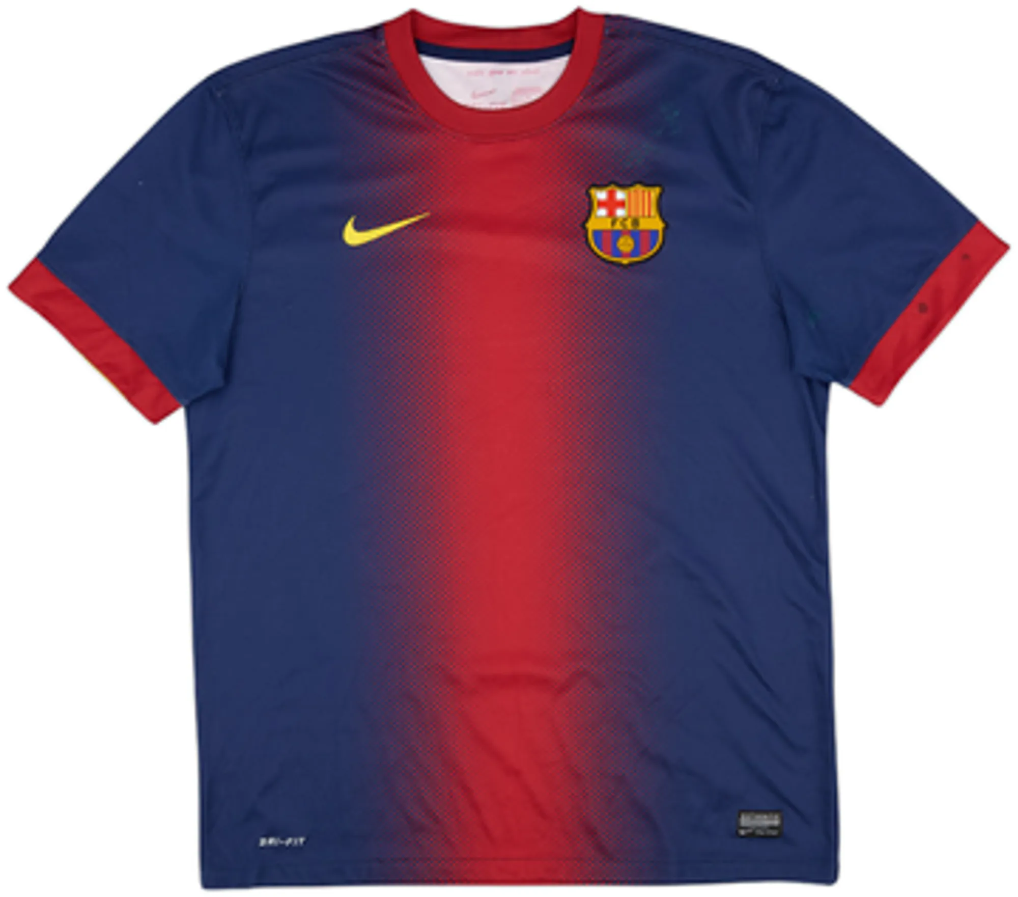 2012-13 Barcelona Player Issue Home Shirt Messi #10 - 6/10 - (L)