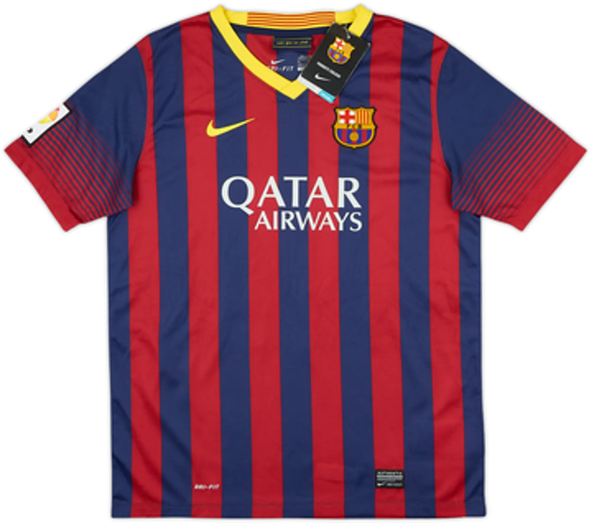 2013-14 Barcelona Home Shirt Messi #10 (XL)