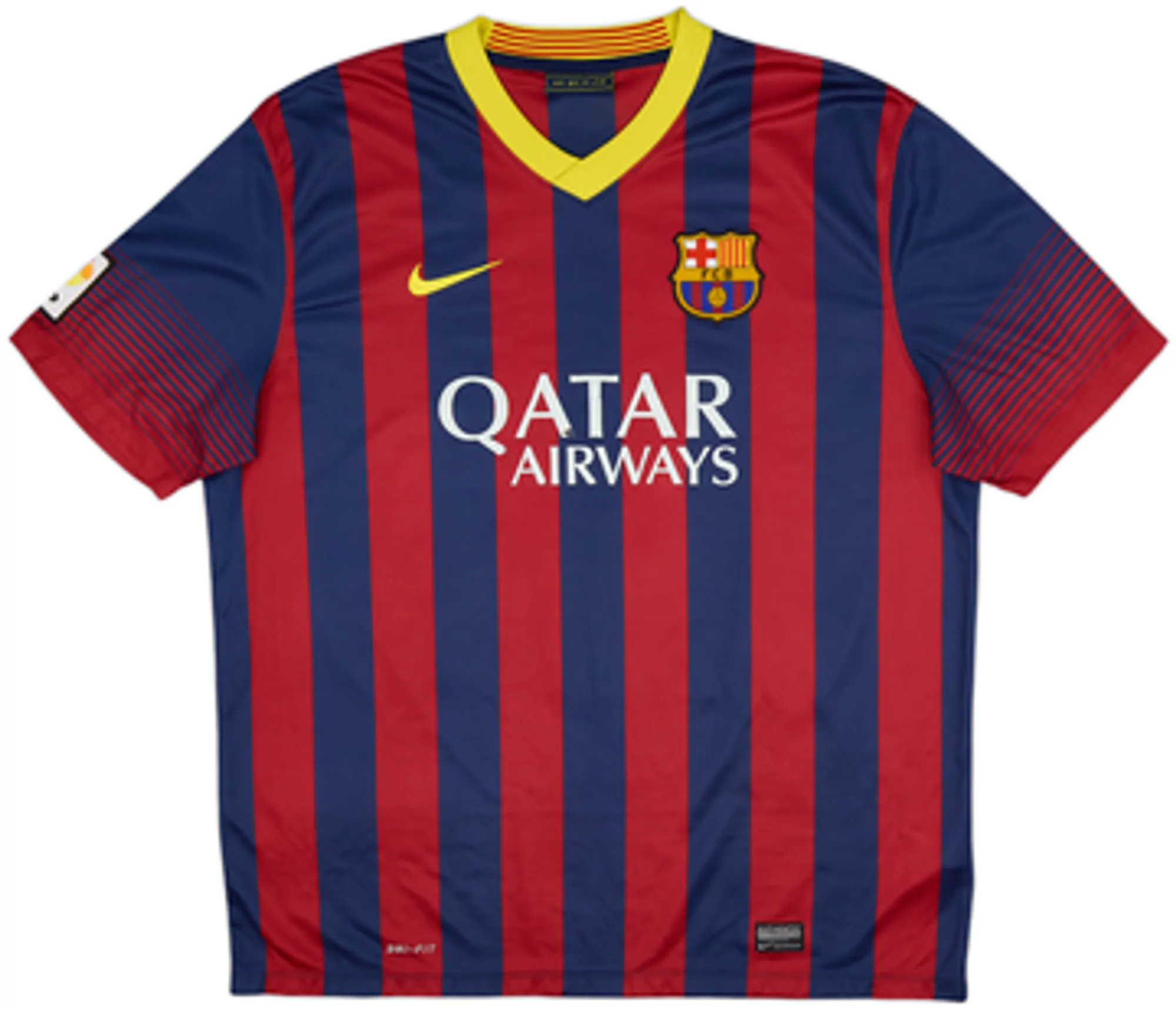 2013-14 Barcelona Home Shirt Messi #10 - 6/10 - (S)