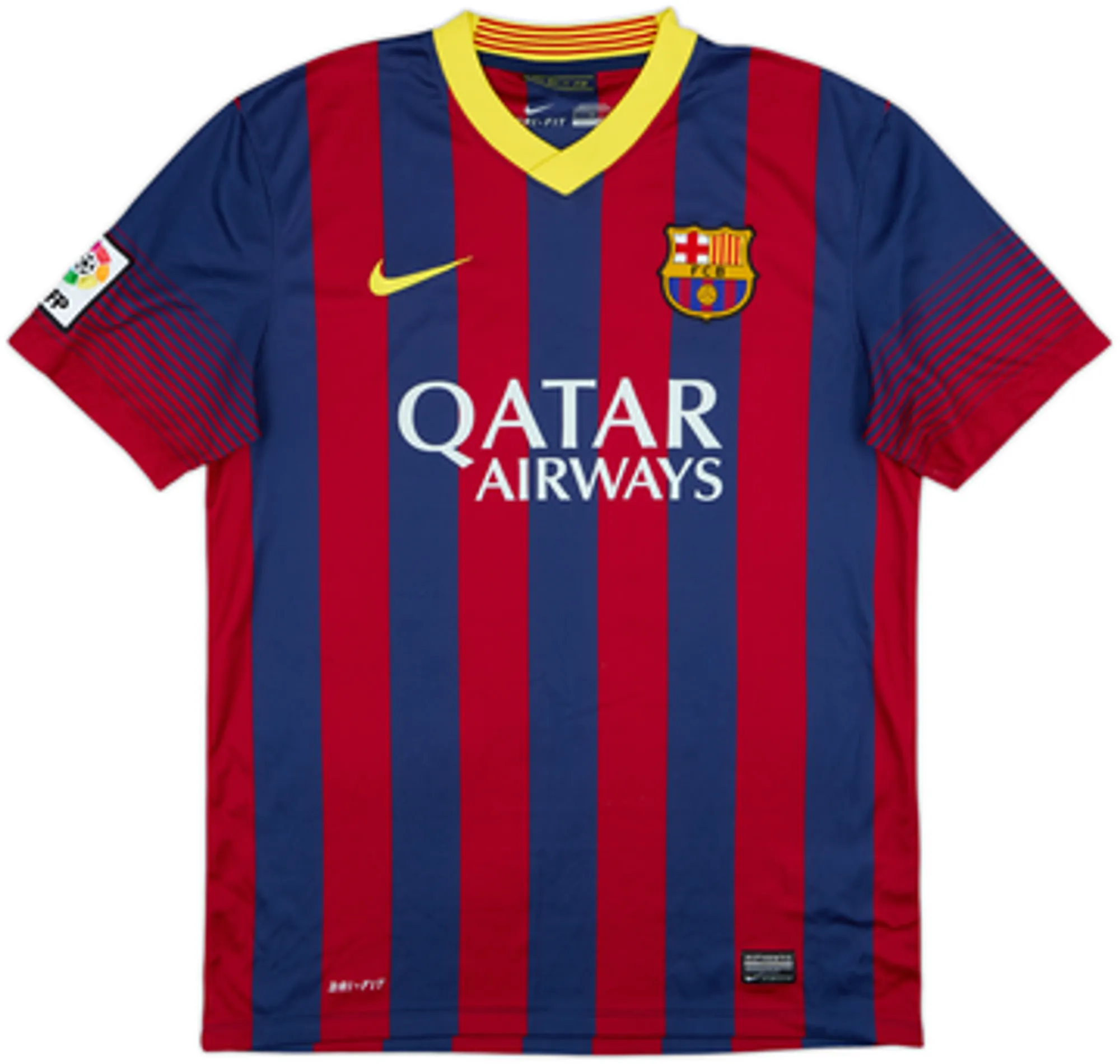 2013-14 Barcelona Home Shirt Messi #10 - 9/10 - (S)