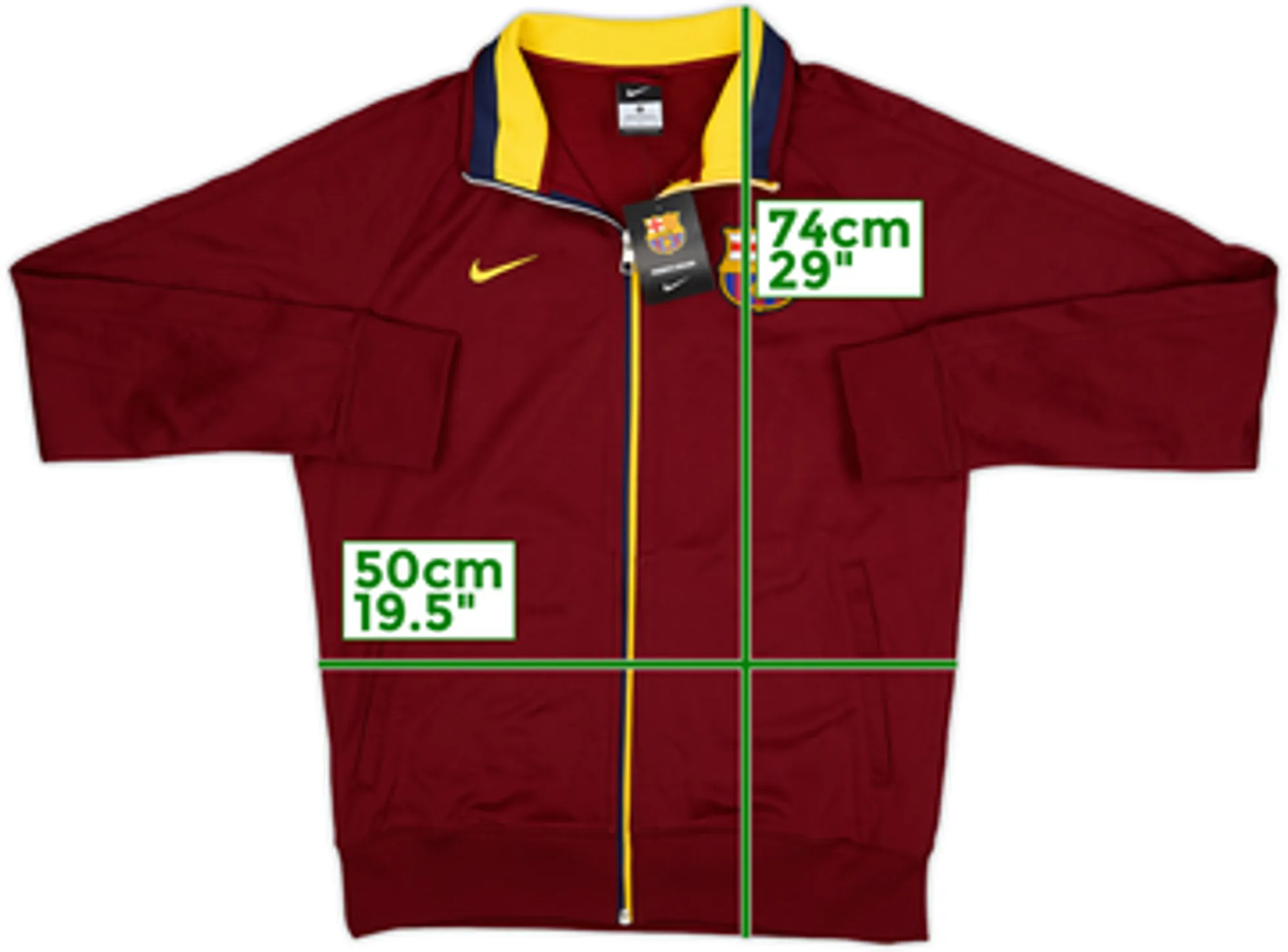 2013-14 Barcelona Nike Track Jacket (M)