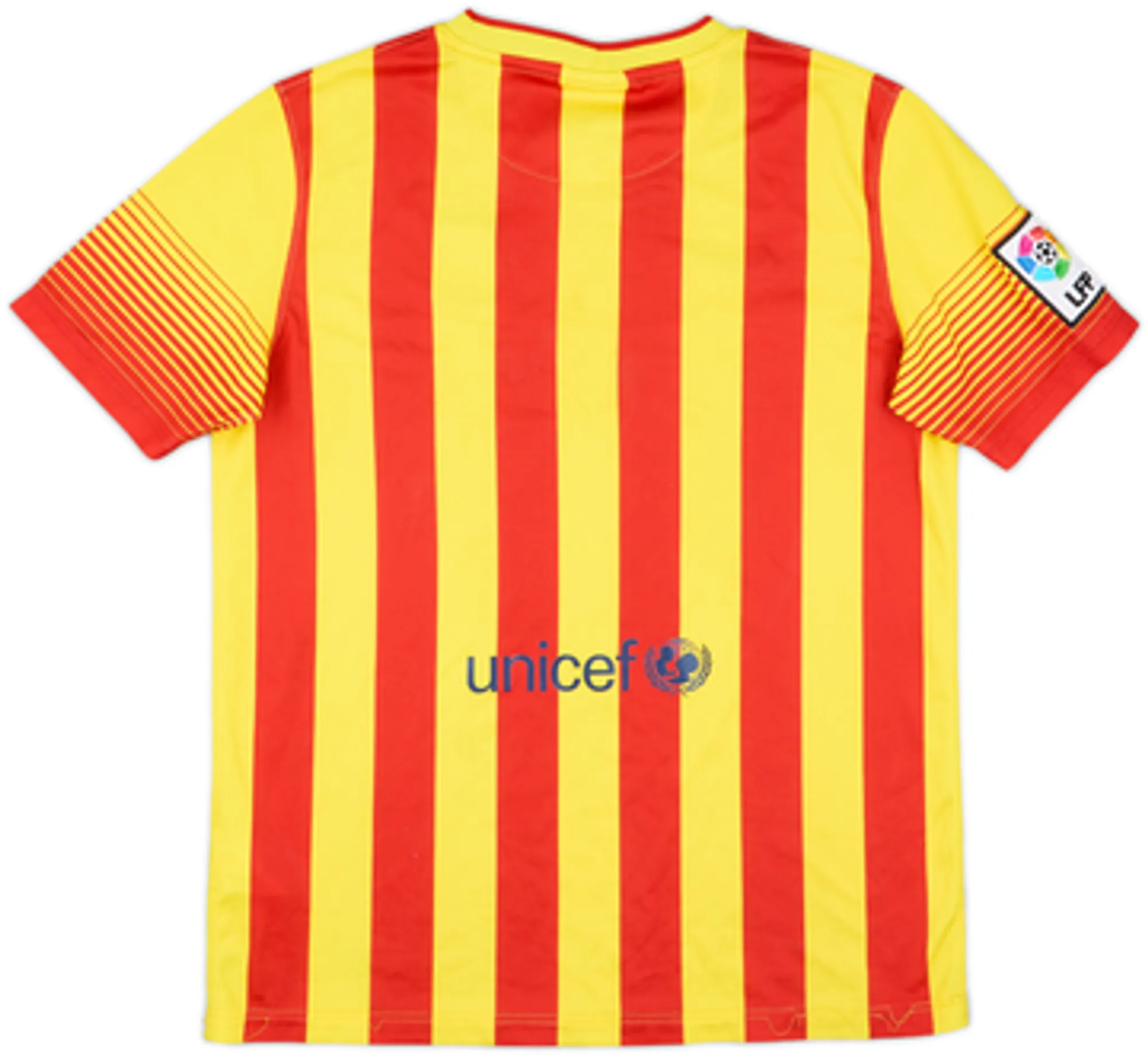 2013-15 Barcelona Away Shirt - 6/10 - (XL.Boys)