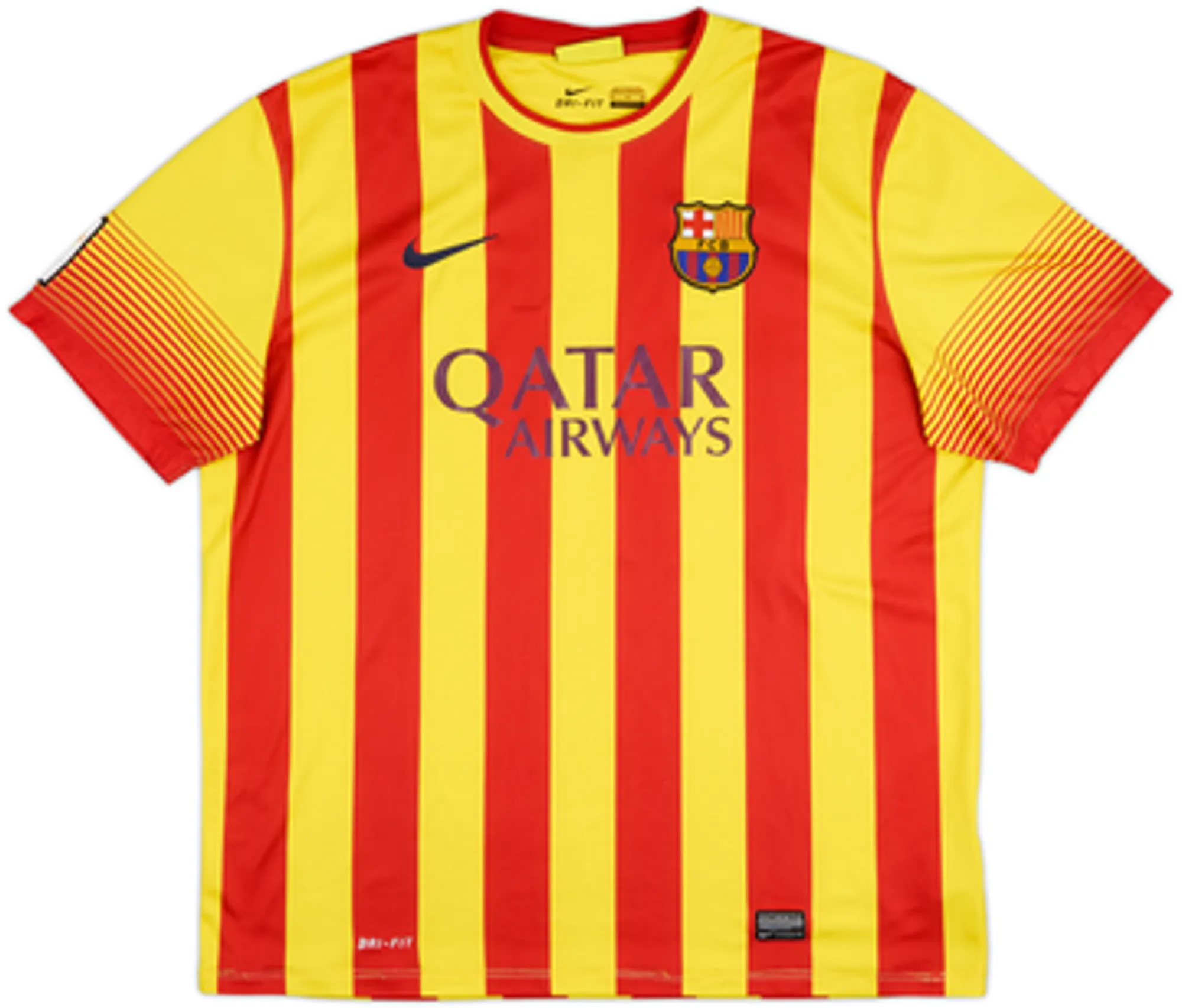 2013-15 Barcelona Away Shirt Messi #10 - 7/10 - (L)