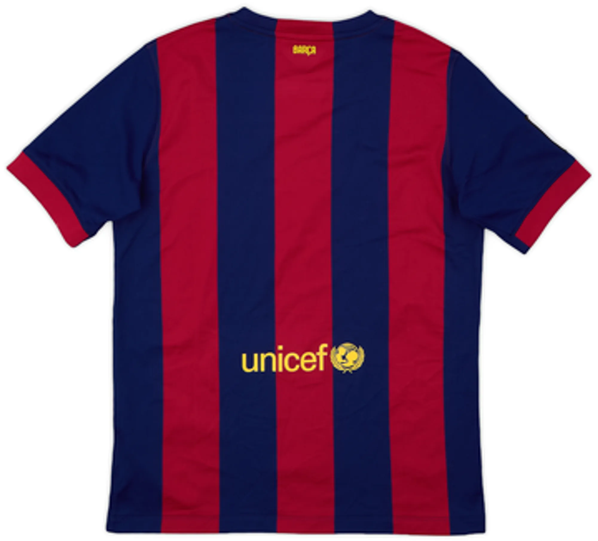 2014-15 Barcelona Home Shirt - 7/10 - (M.Boys)