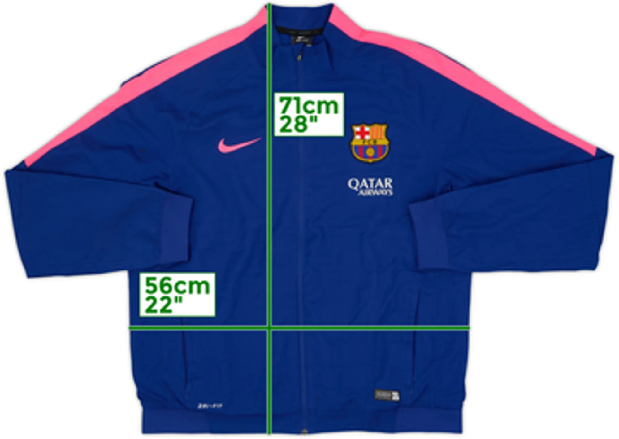 2014-15 Barcelona Nike Track Jacket - 7/10 - (M)