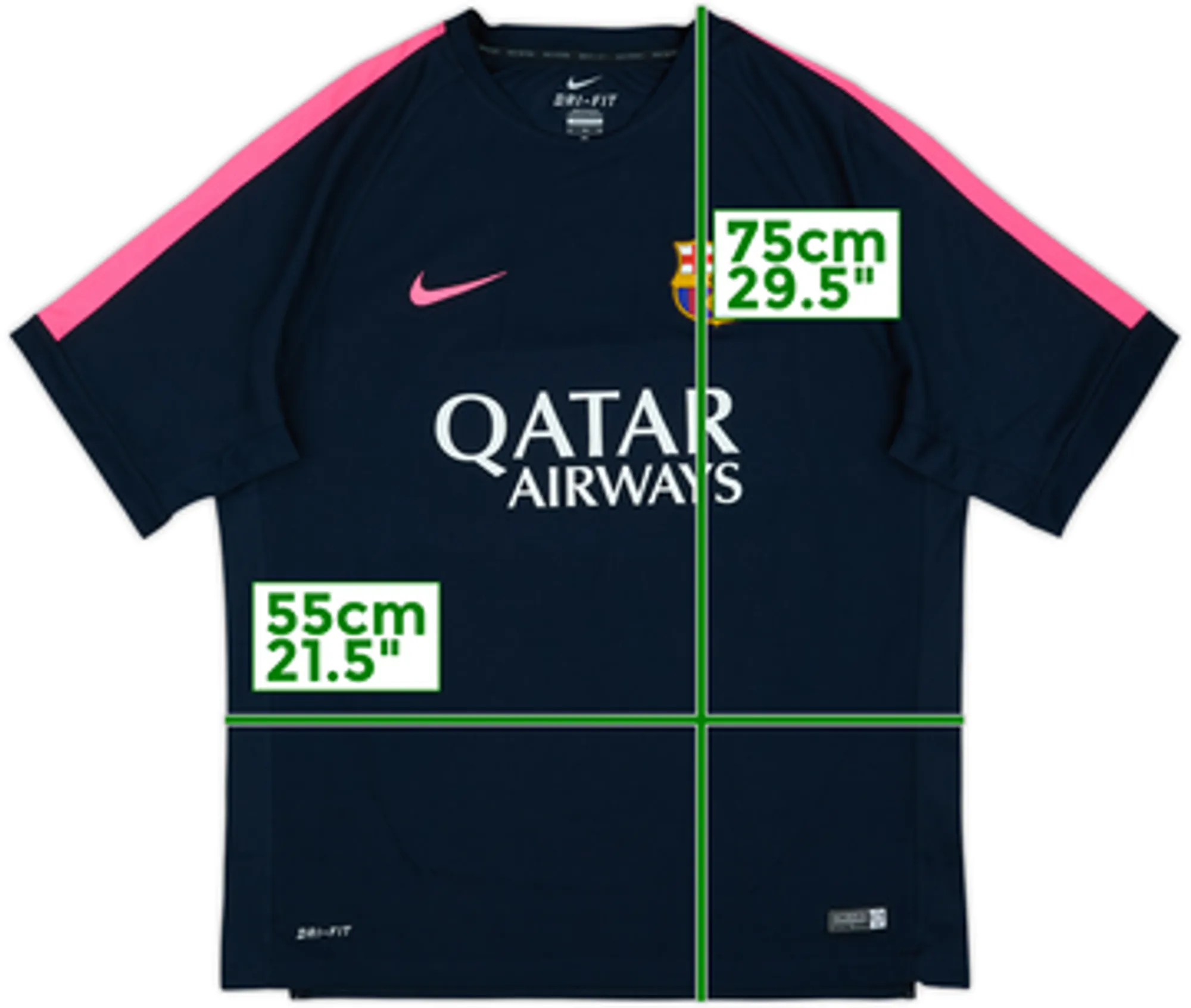 2014-15 Barcelona Nike Training Shirt - 10/10 - (M)