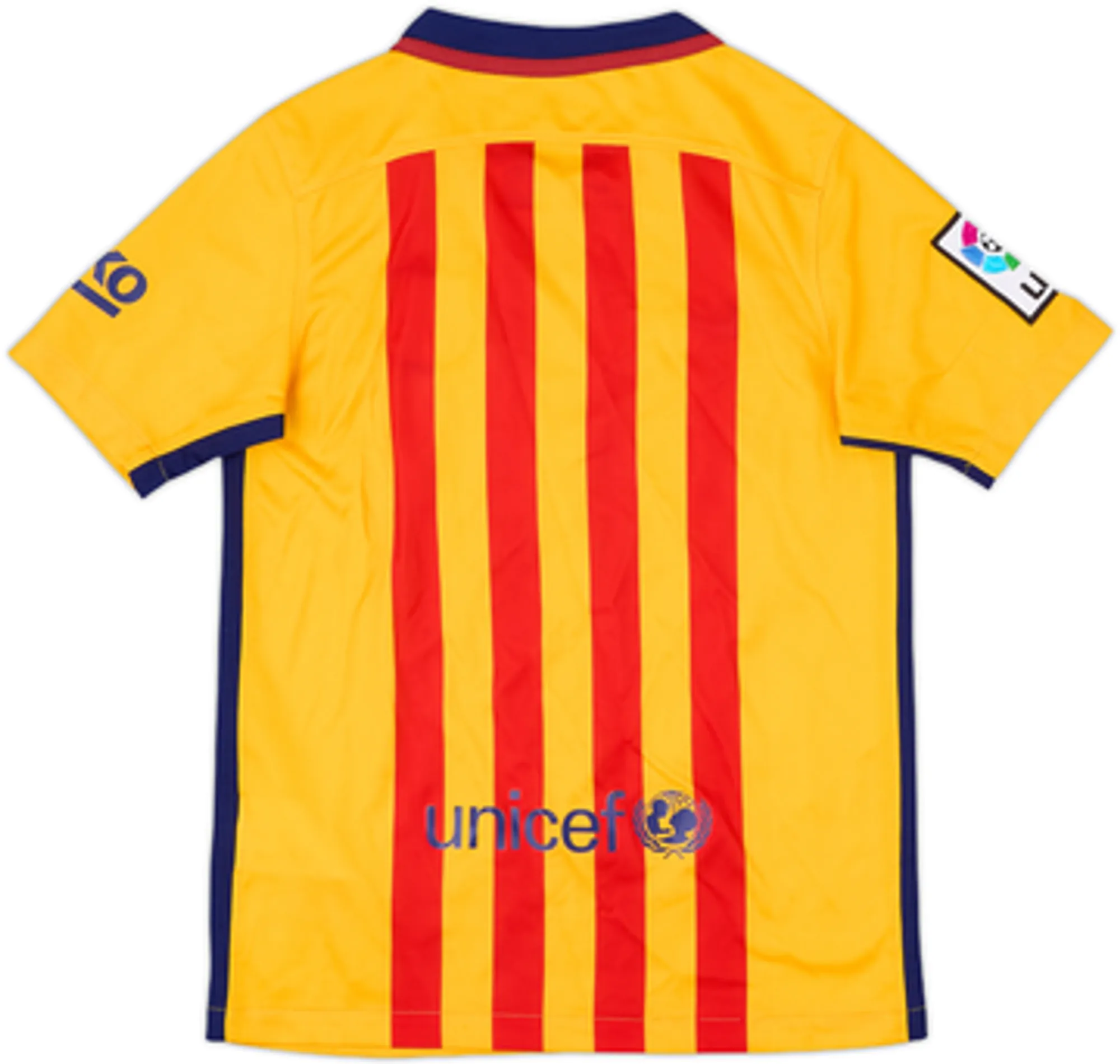 2015-16 Barcelona Away Shirt - 8/10 - (M.Boys)
