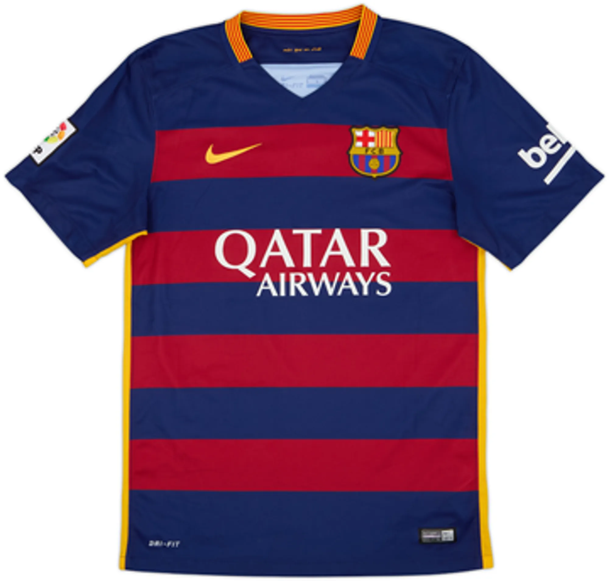 2015-16 Barcelona Home Shirt A.Iniesta #8 - 7/10 - (M)