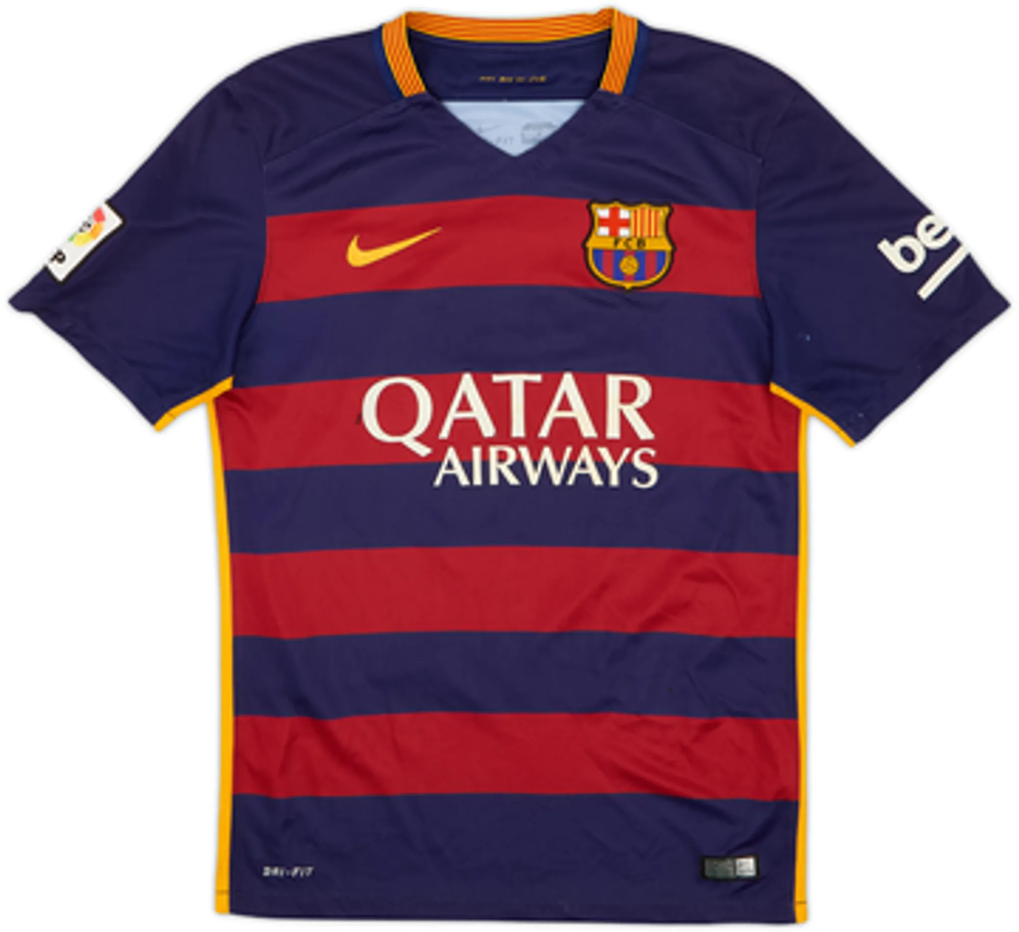 2015-16 Barcelona Home Shirt A.Iniesta #8 - 5/10 - (XL)