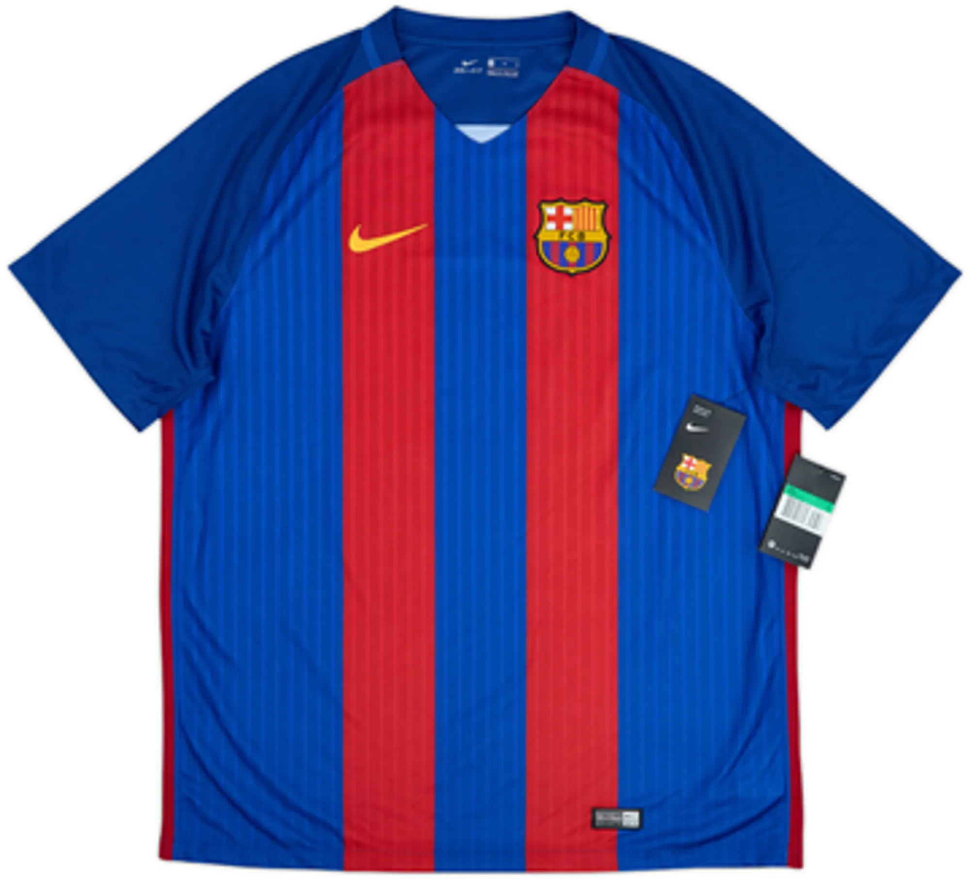 2016-17 Barcelona Home Shirt A.Iniesta #8 (XL)