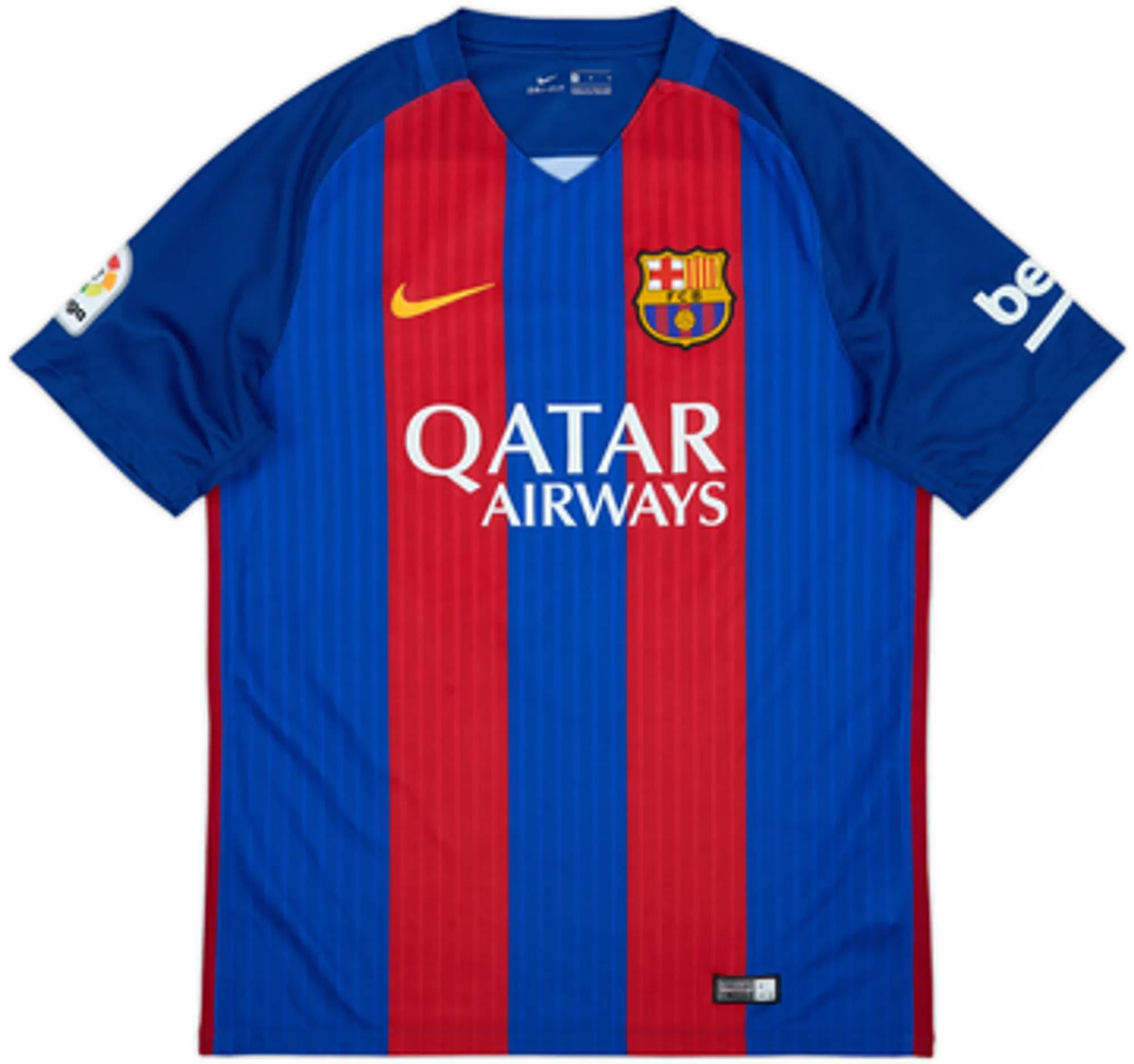 2016-17 Barcelona Home Shirt Suarez #9 - 10/10 - (S)