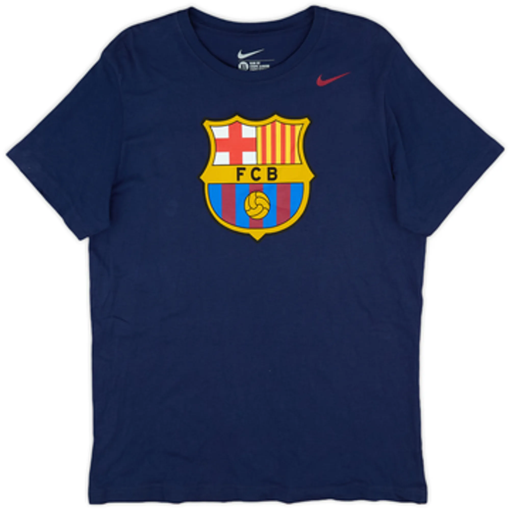 2016-17 Barcelona Nike Cotton Tee - 7/10 - (XL)