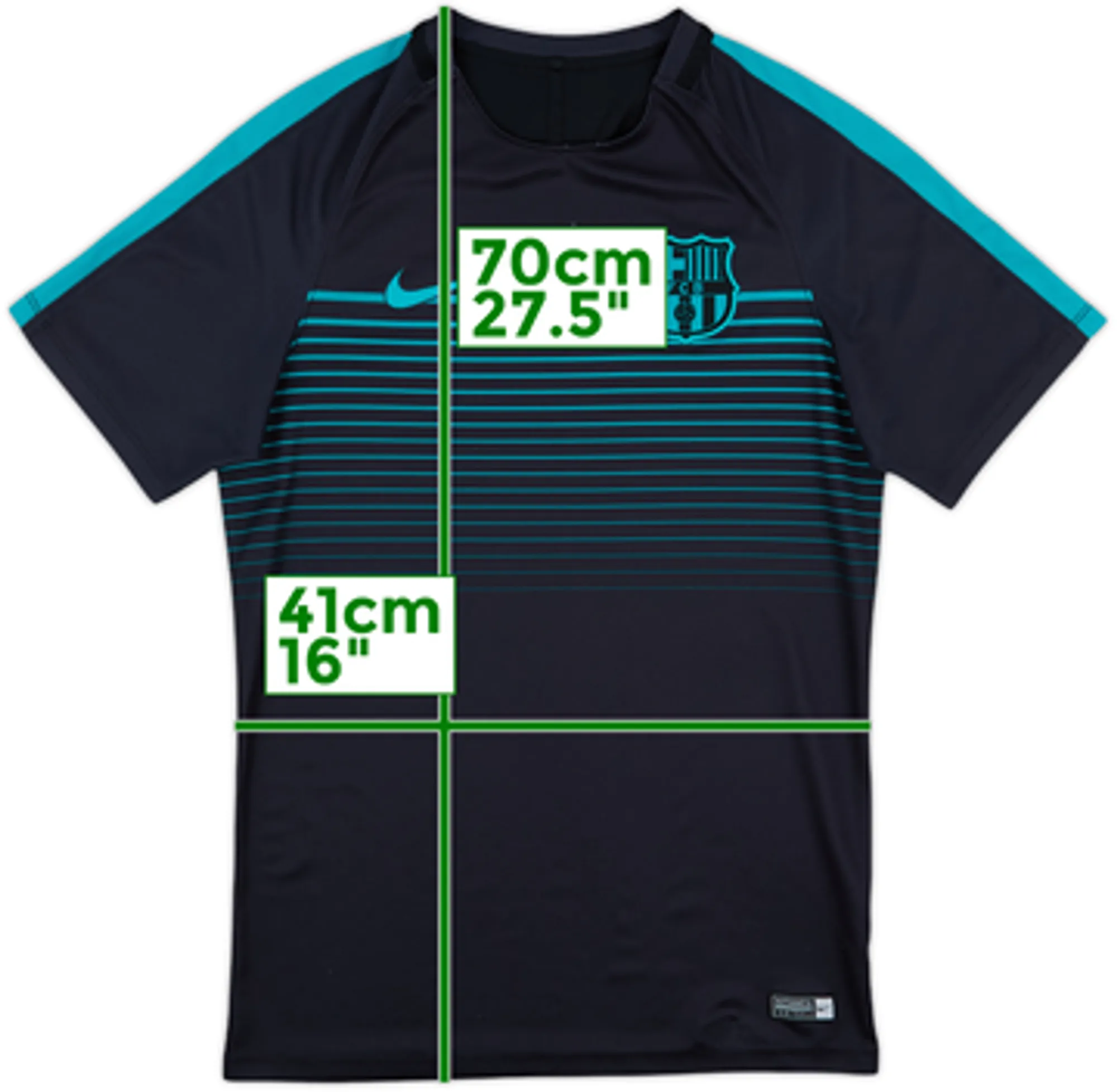 2016-17 Barcelona Nike Training Shirt - 5/10 - (L)