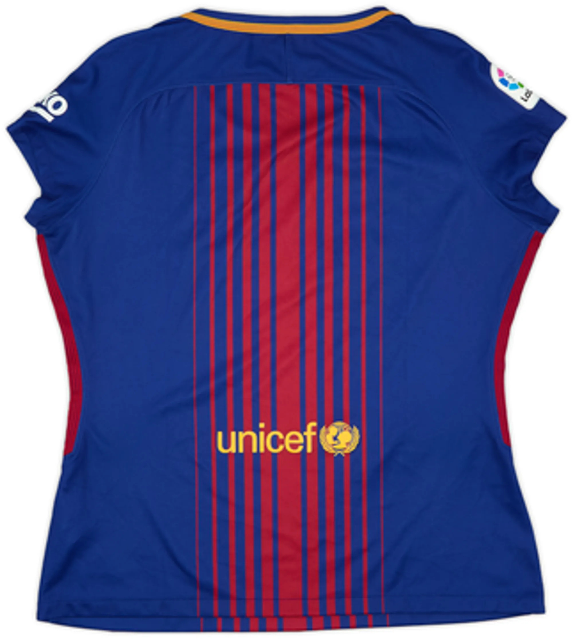 2017-18 Barcelona Home Shirt - 9/10 - (Women's XL)