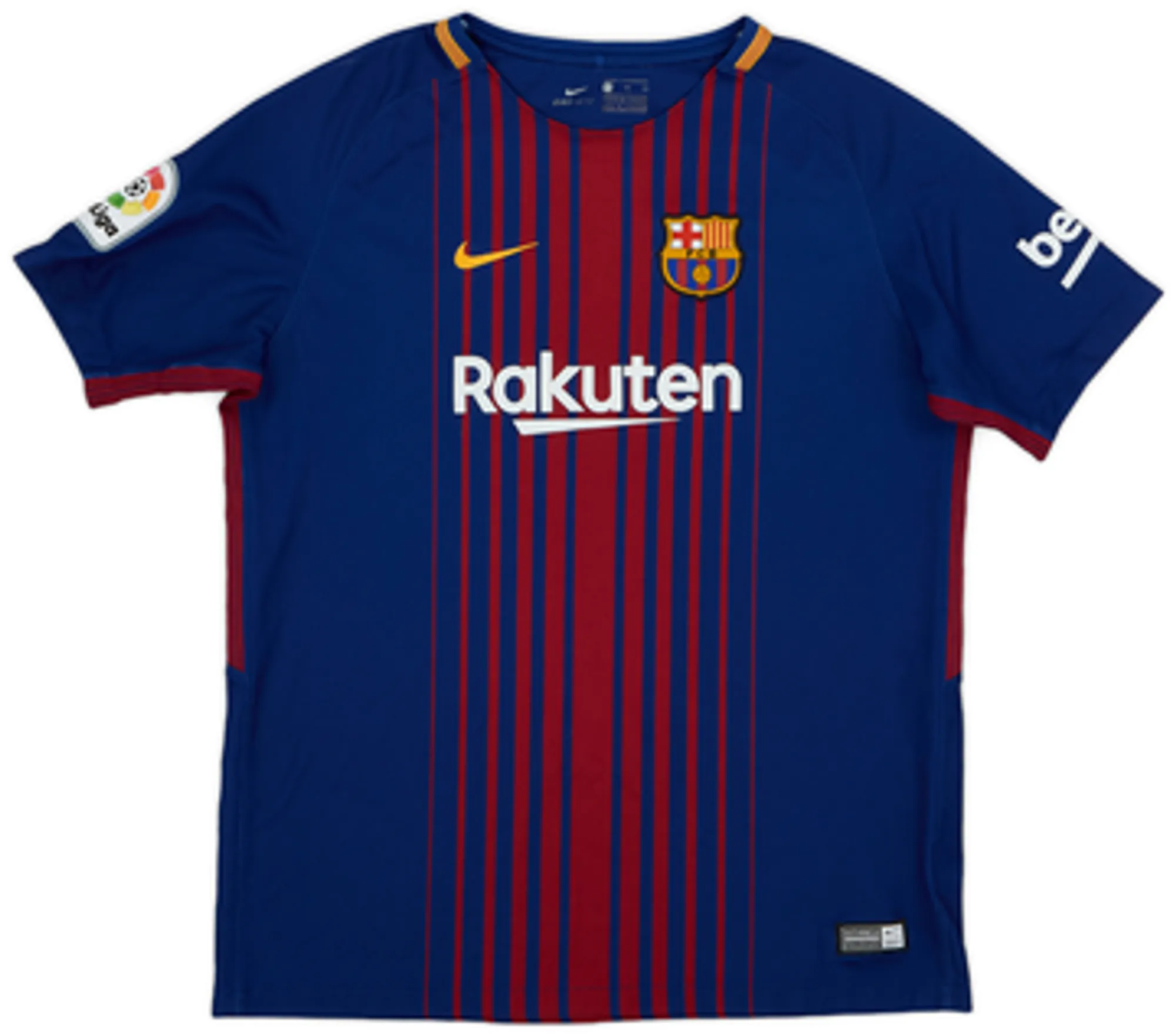 2017-18 Barcelona Home Shirt - 8/10 - (7/8 Years)