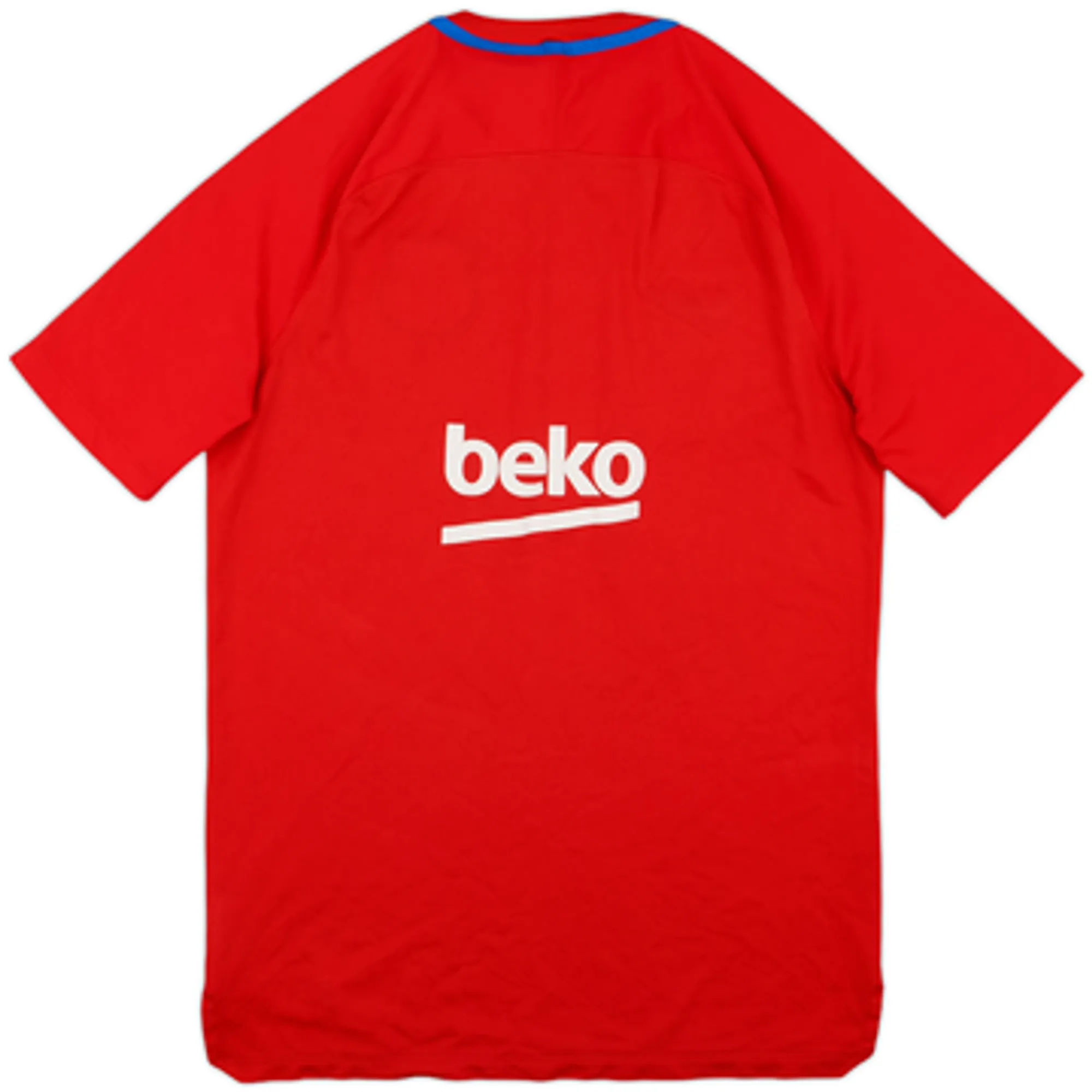 2017-18 Barcelona Nike Training Shirt - 6/10 - (L)