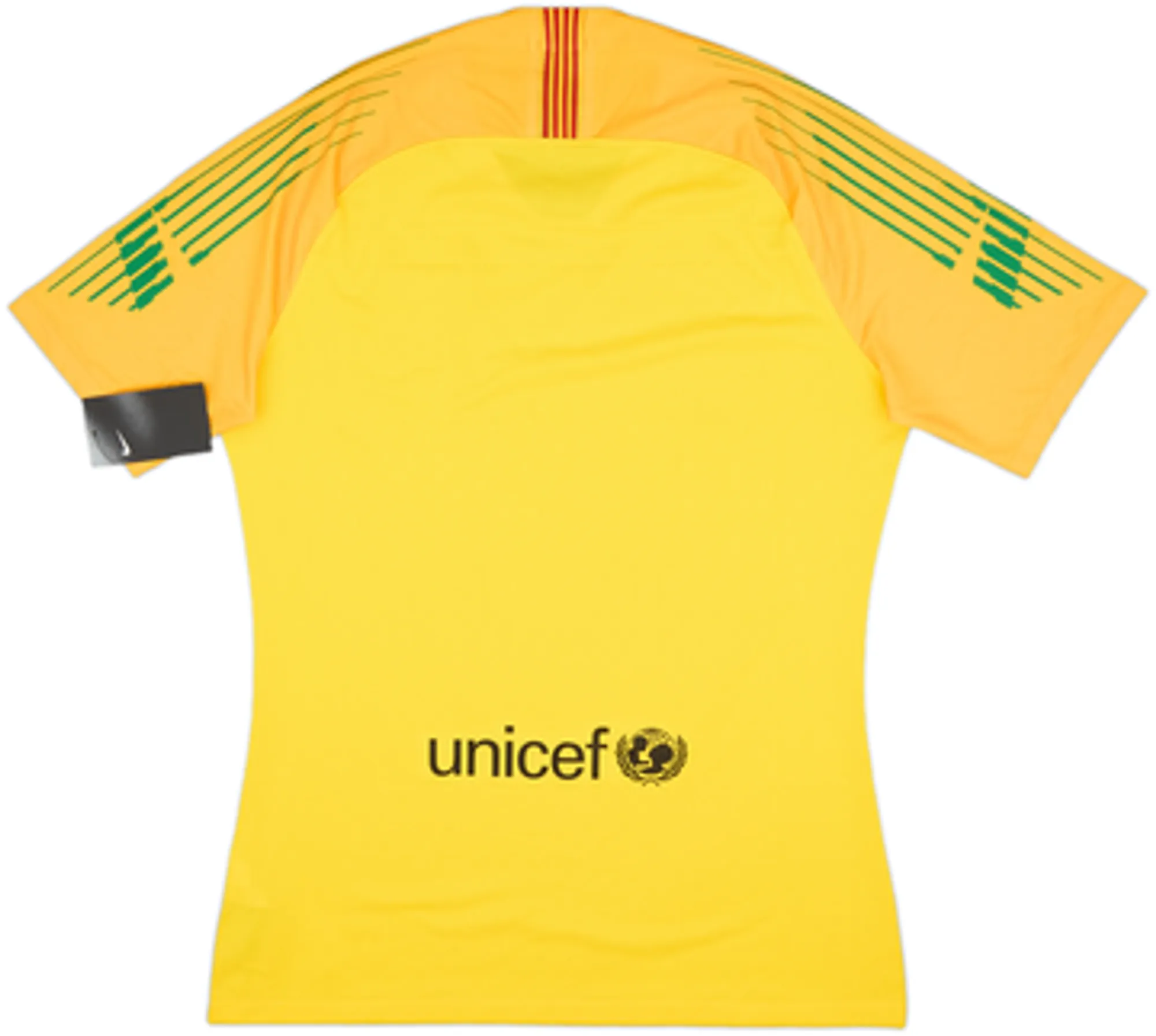 2018-19 Barcelona Authentic GK S/S Shirt (L)