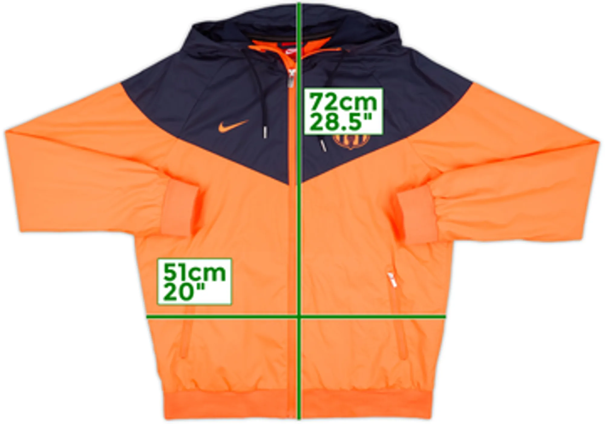 2018-19 Barcelona Nike Hooded Jacket - 9/10 - (M)