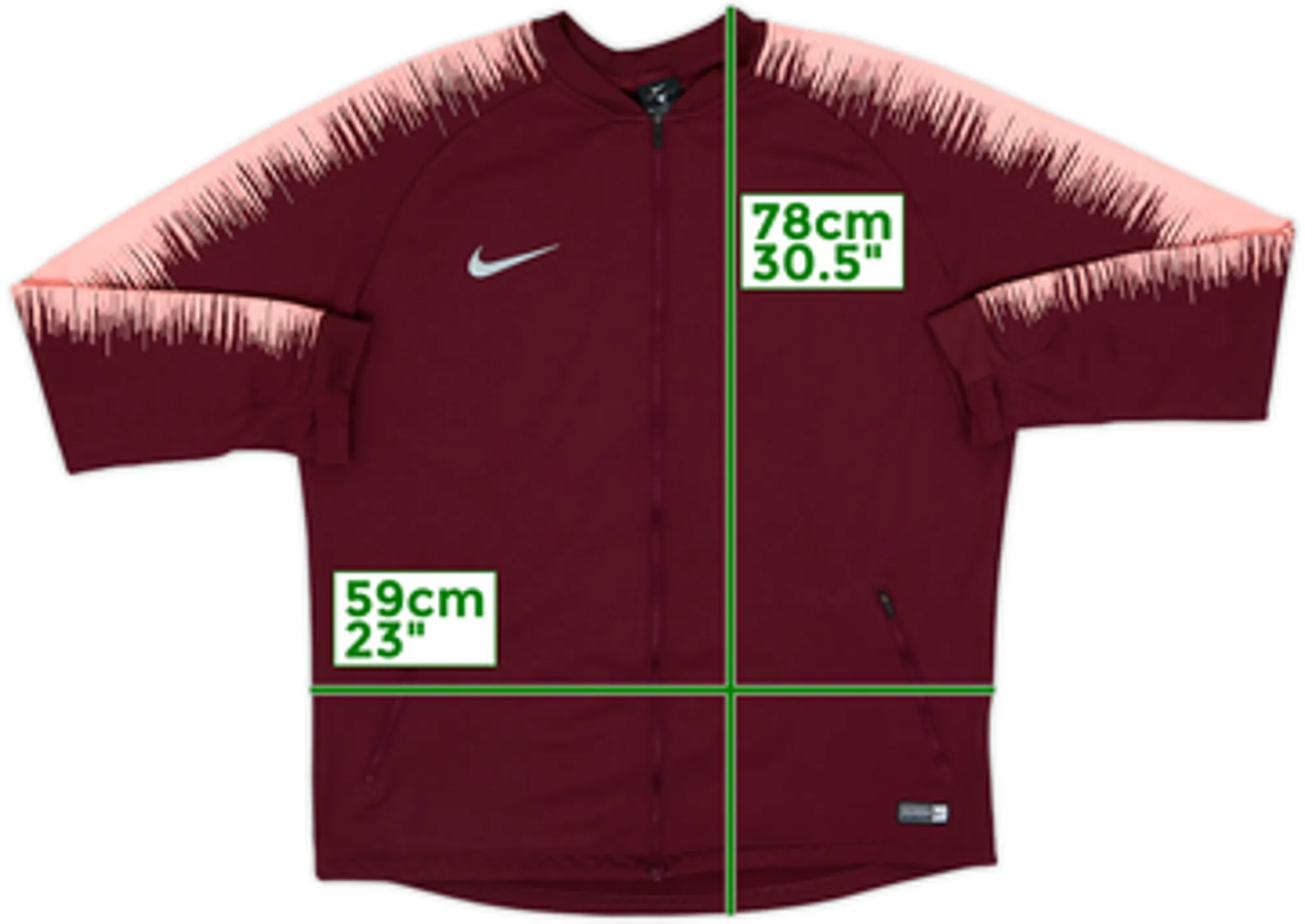 2018-19 Barcelona Nike Track Jacket - 9/10 - (L)
