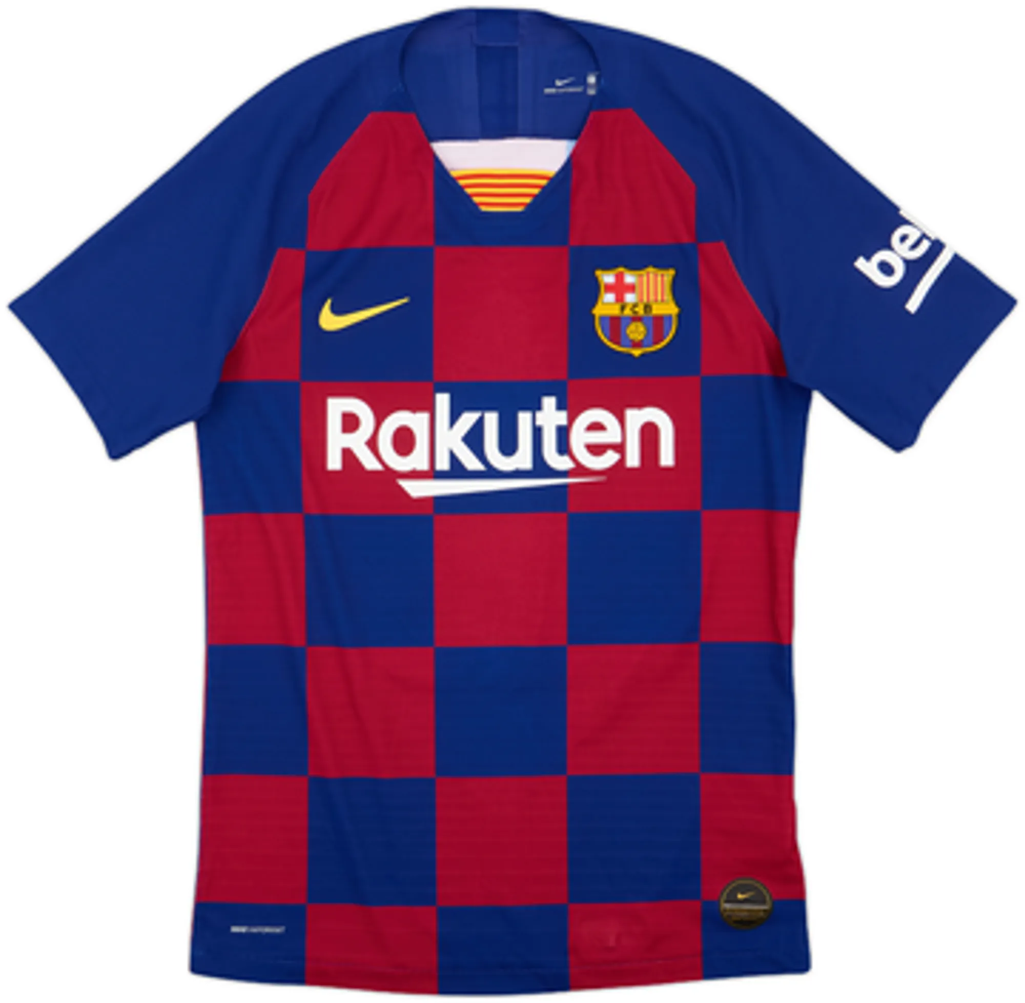 2019-20 Barcelona Authentic Home Shirt Messi #10 - 8/10 - (S)