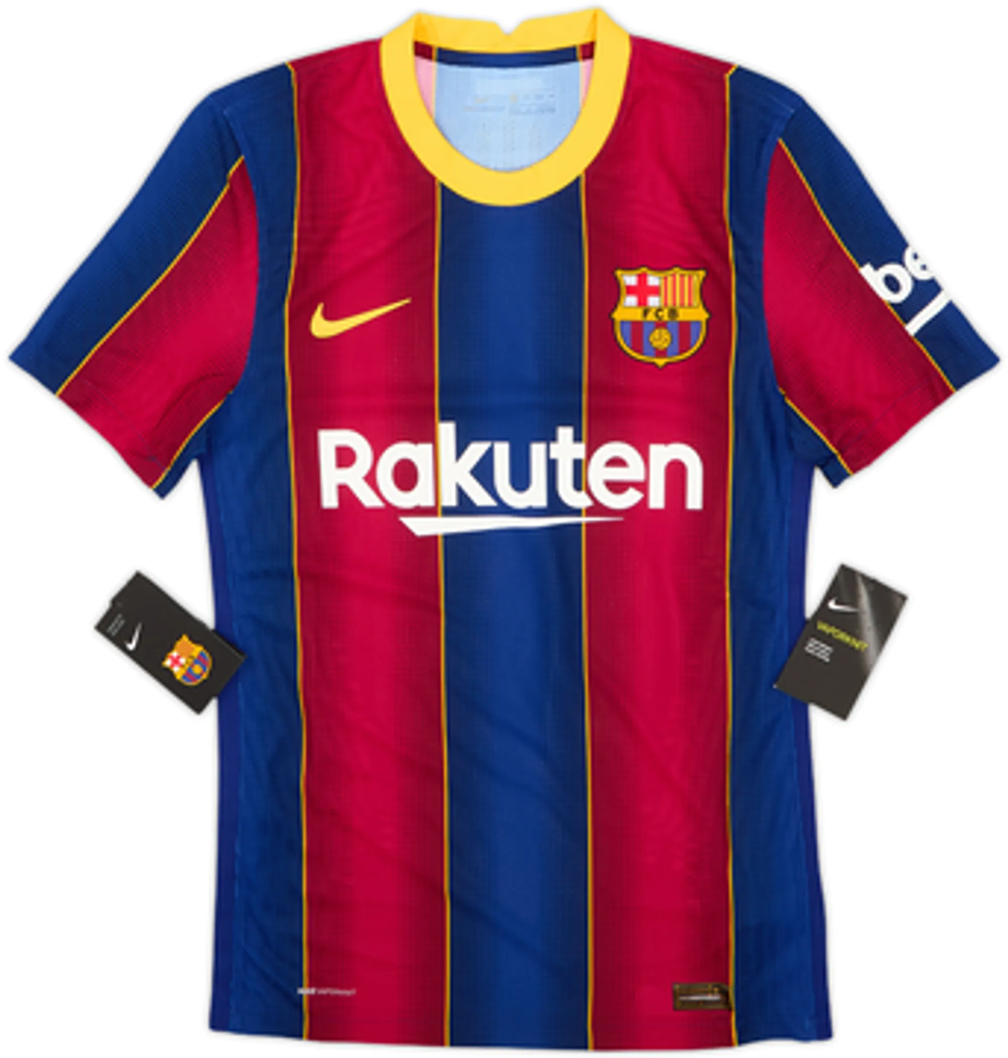 2020-21 Barcelona Authentic Home Shirt Messi #10 (S)