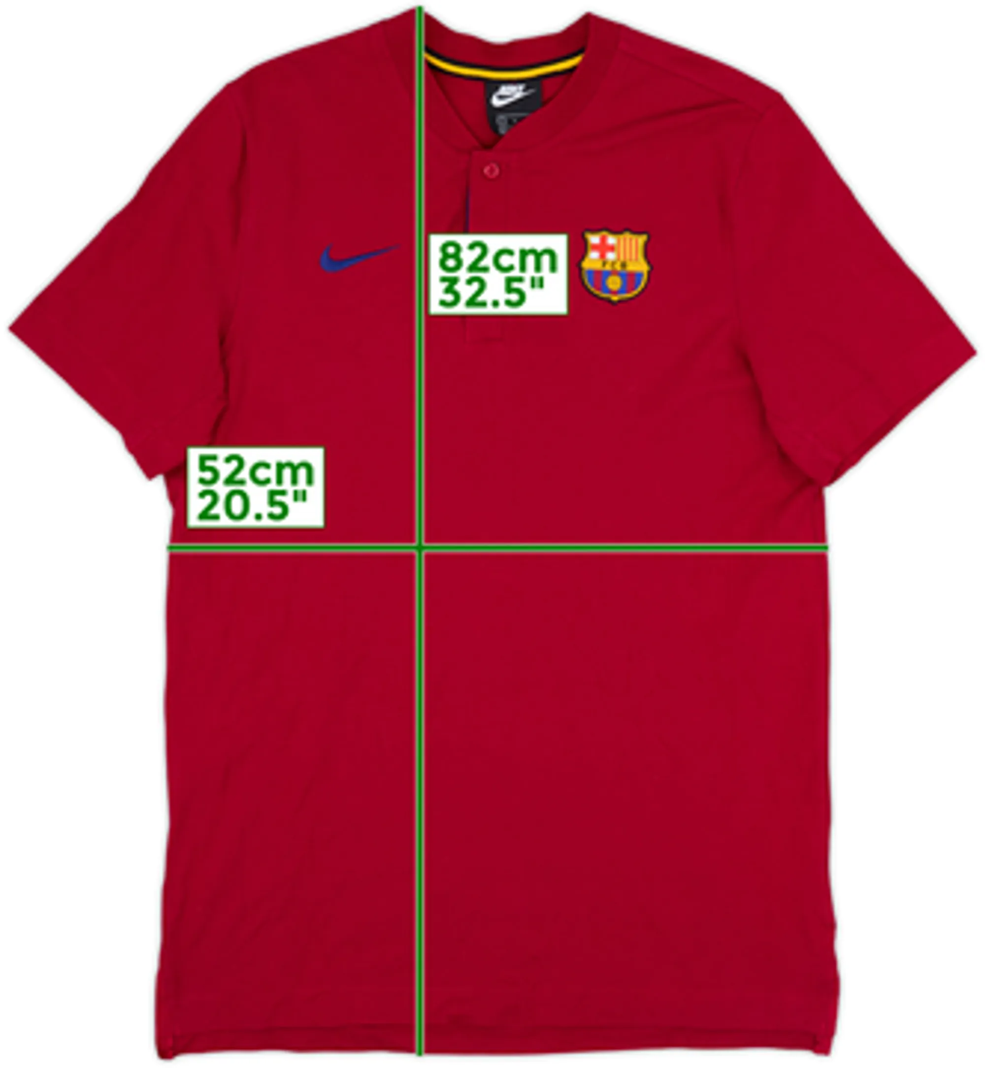 2020-21 Barcelona Nike Polo Shirt - 9/10 - (L)