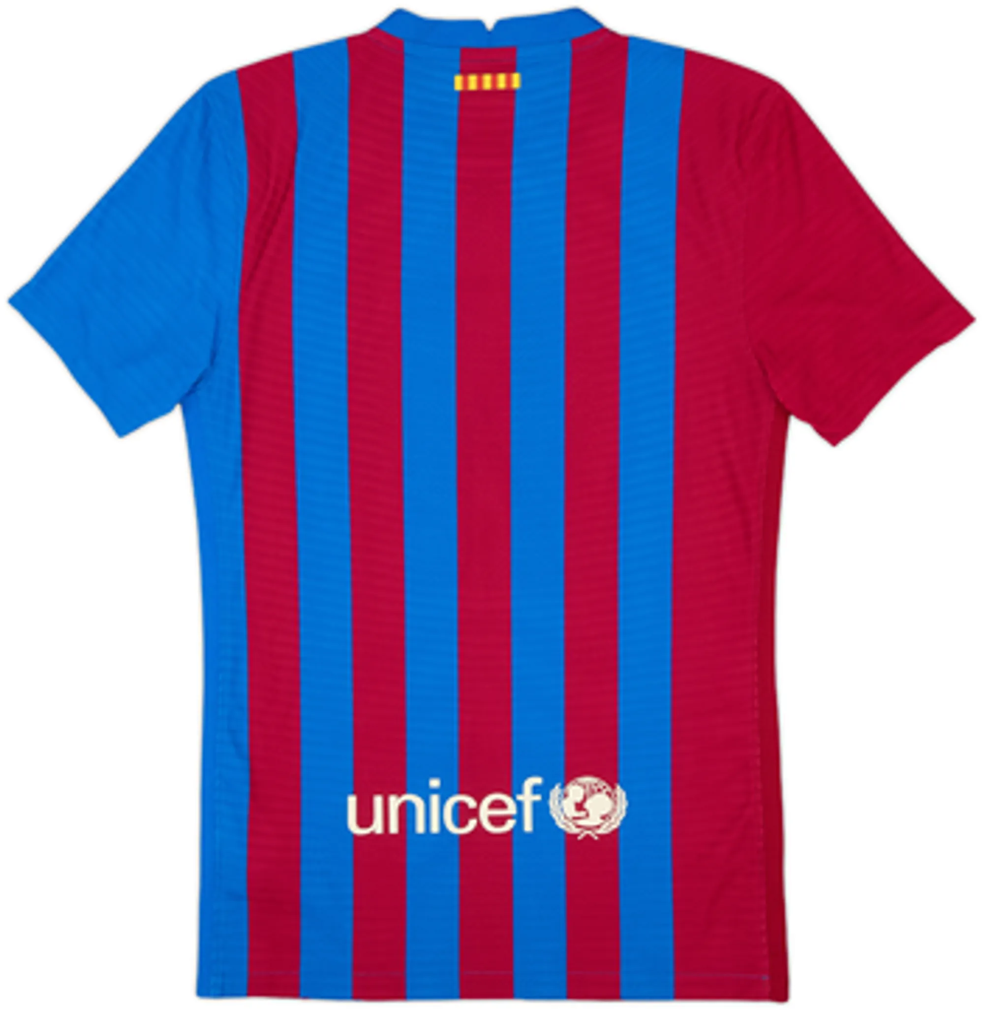 2021-22 Barcelona Authentic Home Shirt - 9/10 - (XS)