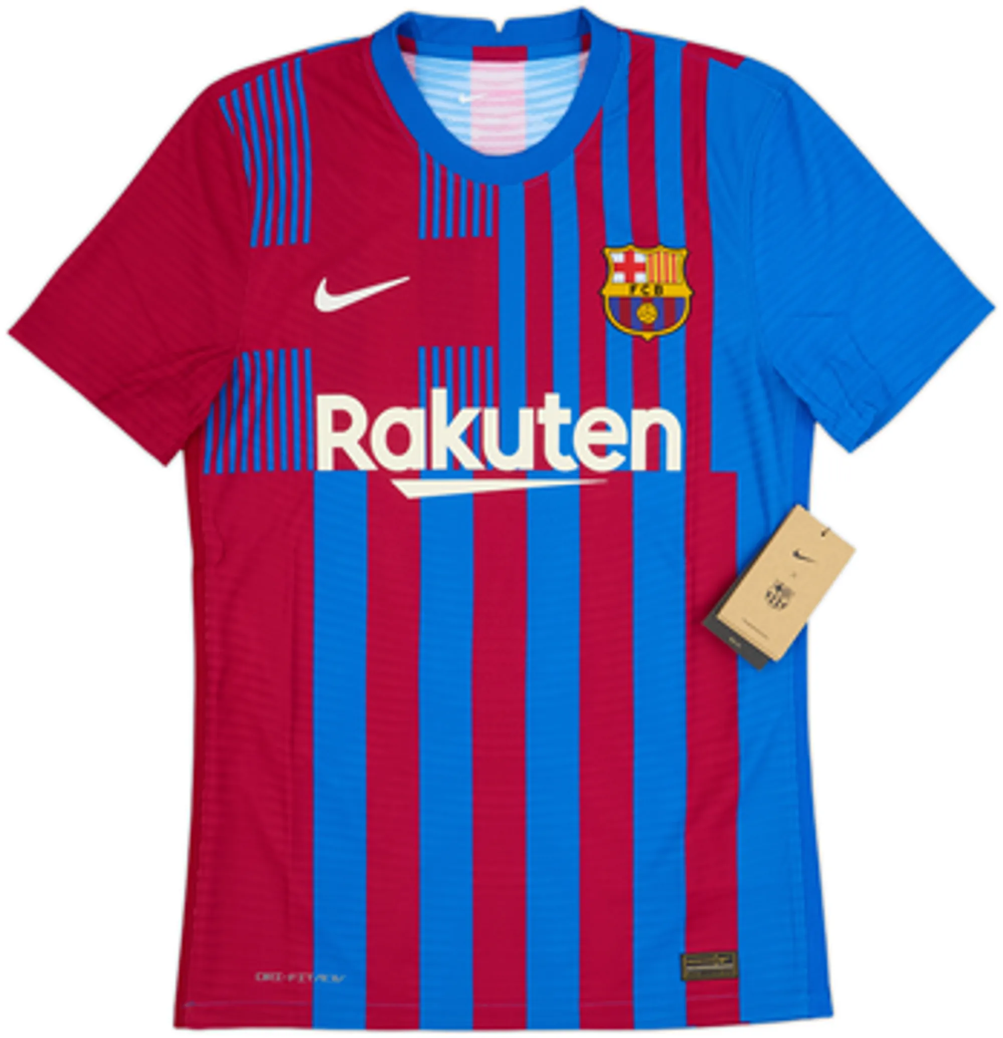 2021-22 Barcelona Authentic Home Shirt Gavi #30 (S)