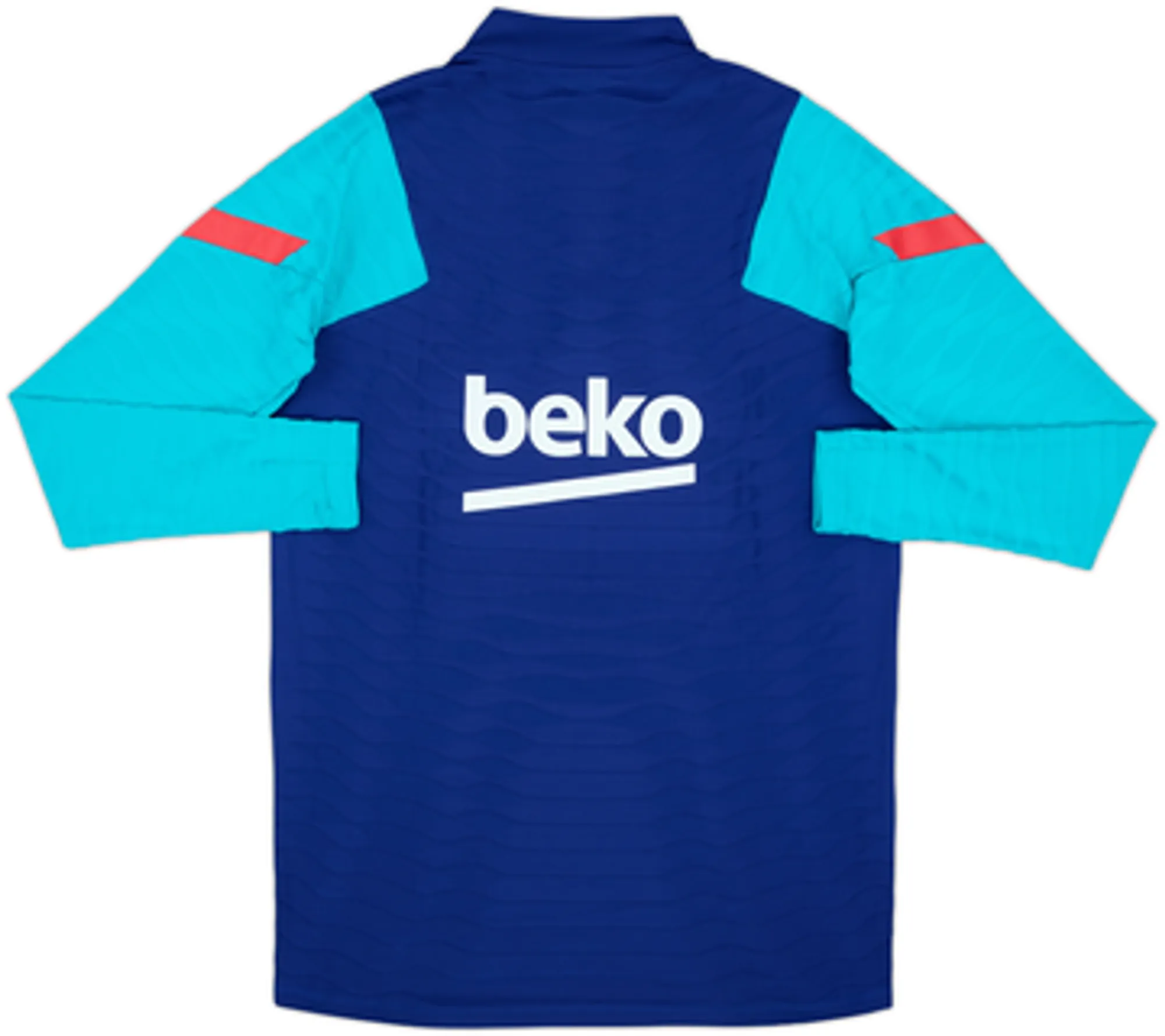 2021-22 Barcelona Nike Vaporknit 1/4 Zip Drill Top - 9/10 - (L)