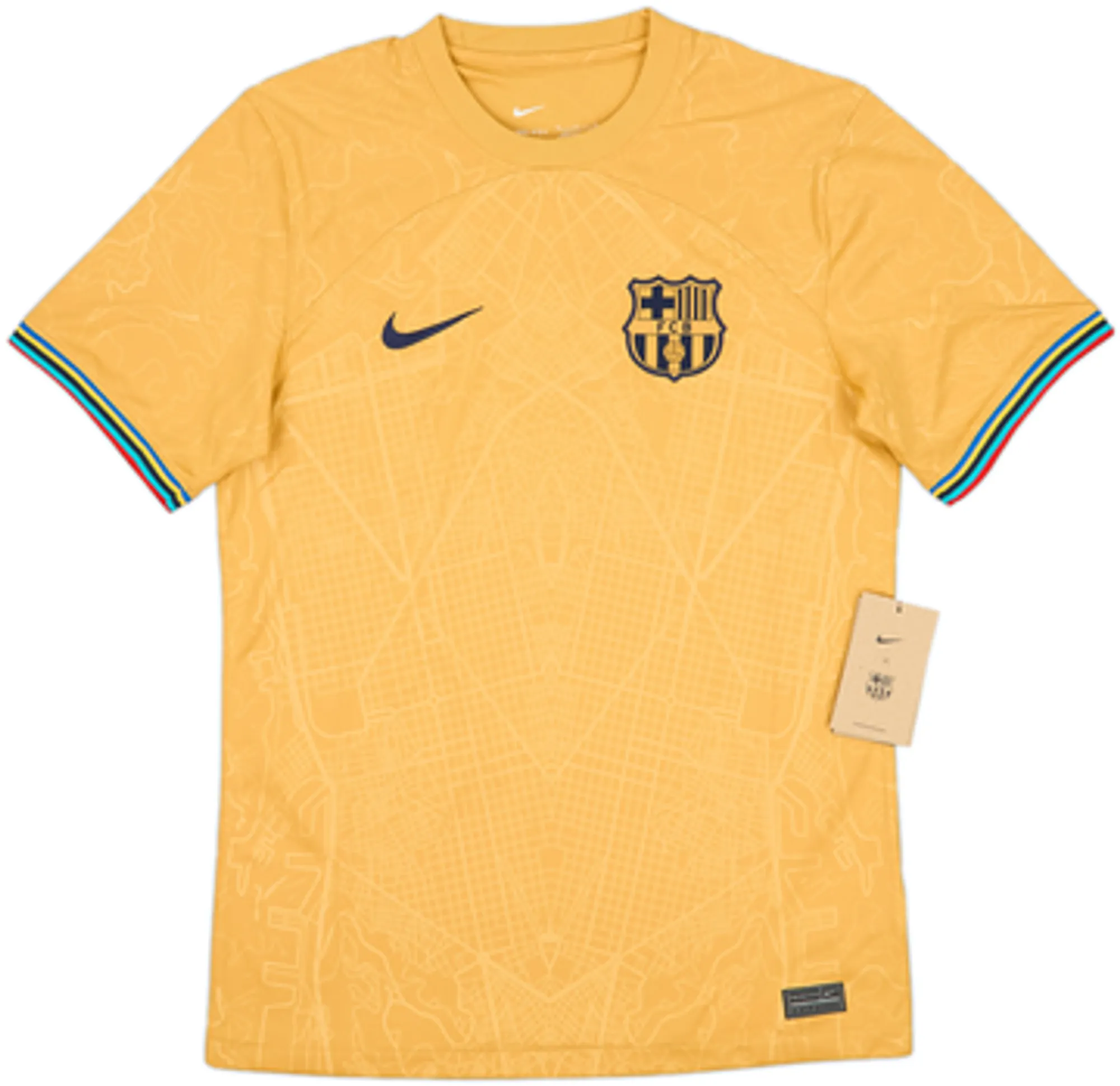 2022-23 Barcelona Away Shirt Lewandowski #9 (S)