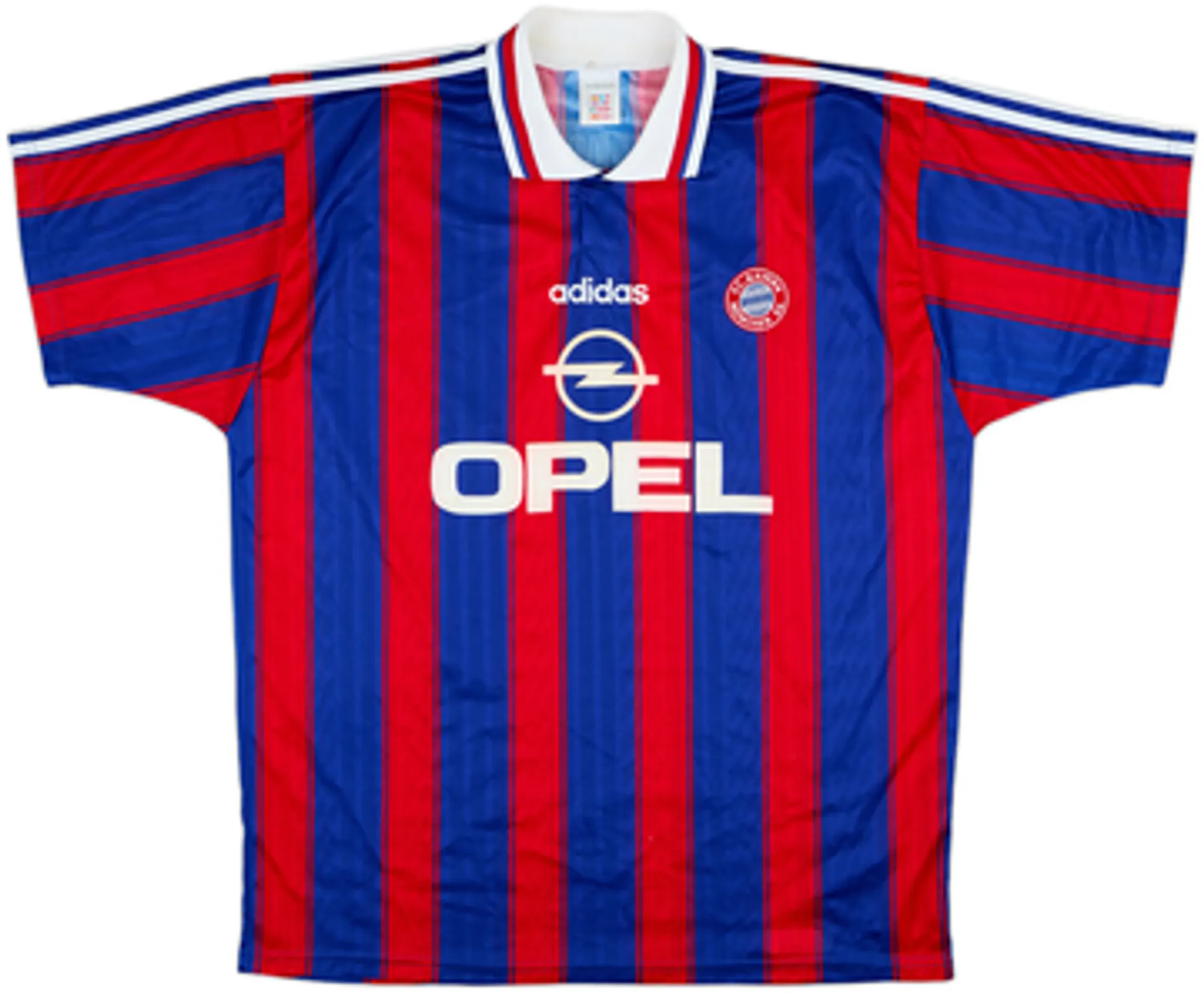 1995-97 Bayern Munich Home Shirt Ziege #17 - 8/10 - (S)