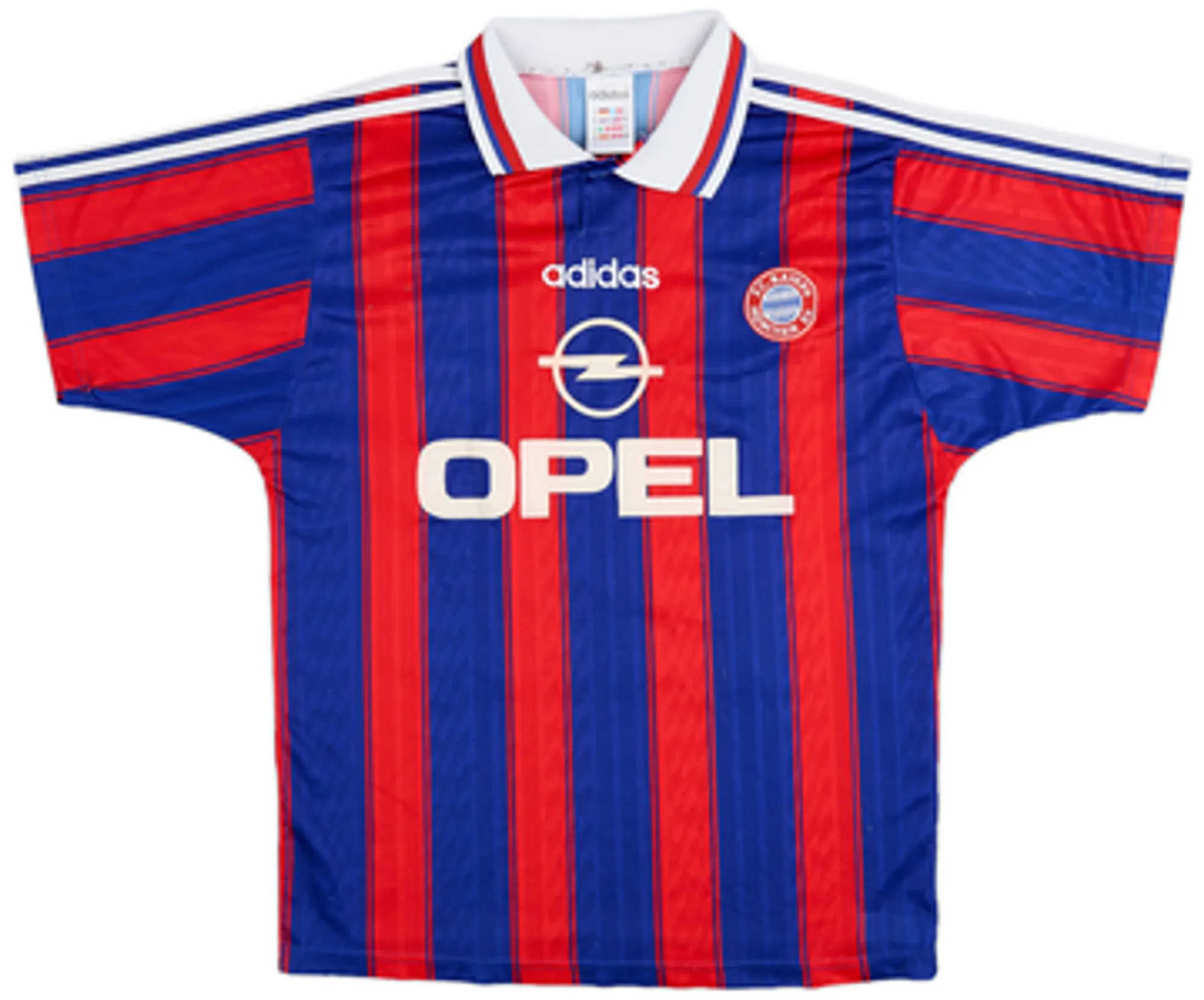 1995-97 Bayern Munich Home Shirt Matthaus #10 - 6/10 - (S)