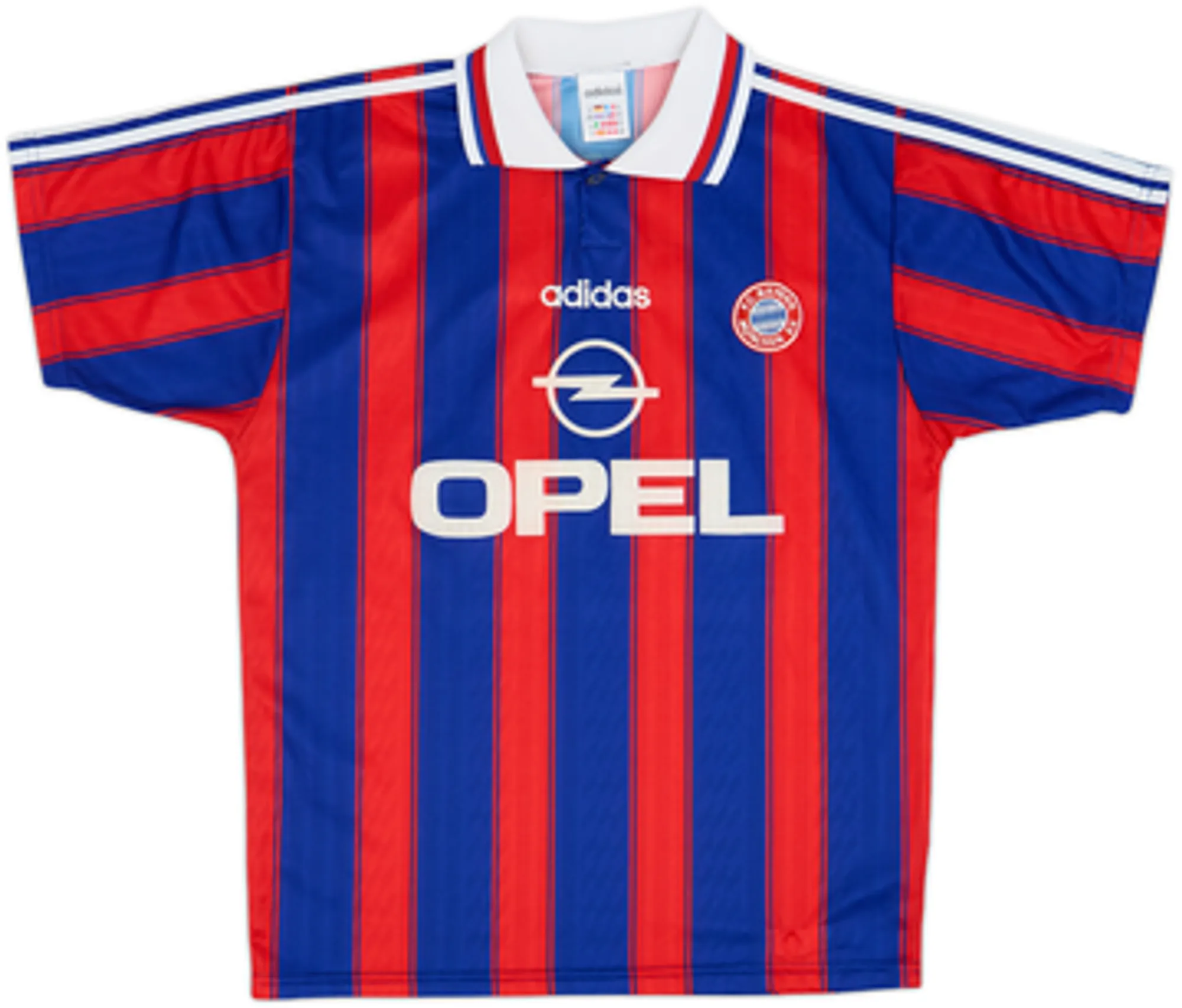 1995-97 Bayern Munich Home Shirt Klinsmann #18 - 9/10 - (S)