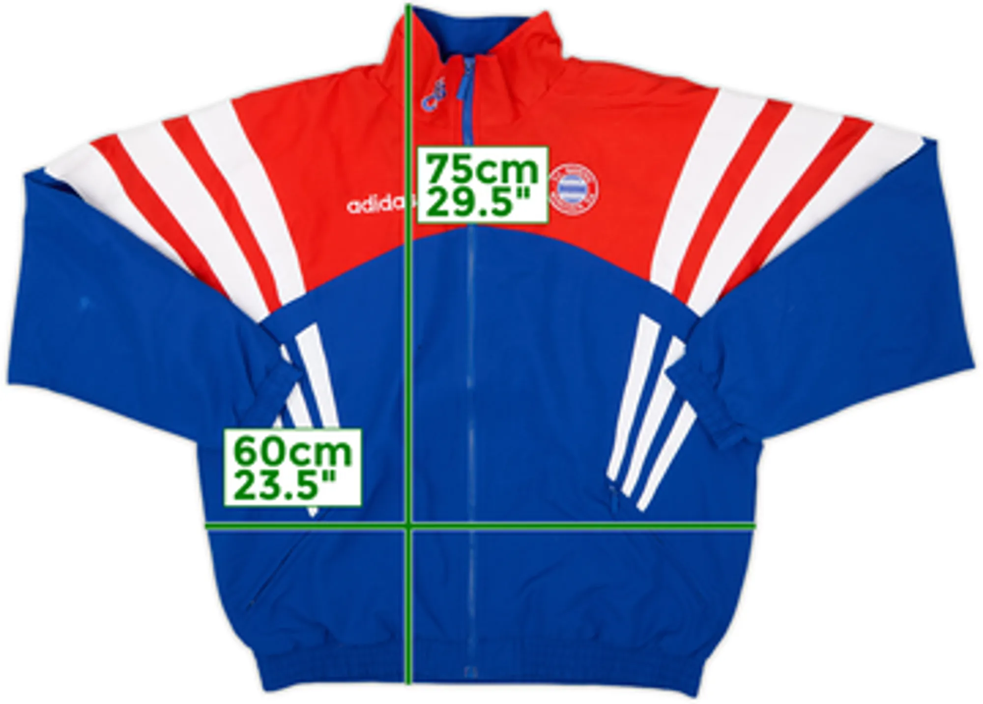 1995-97 Bayern Munich adidas Track Jacket - 7/10 - (M/L)
