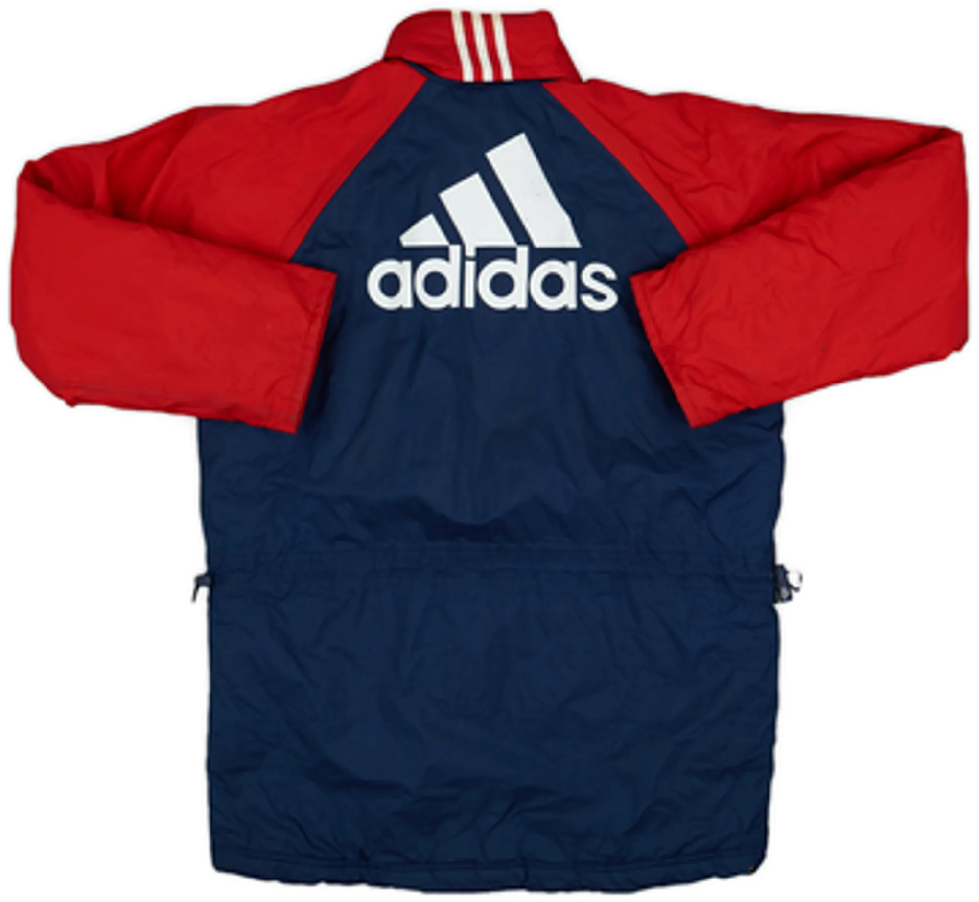 1998-00 Bayern Munich adidas Padded Bench Coat - 6/10 - (XL.Boys)