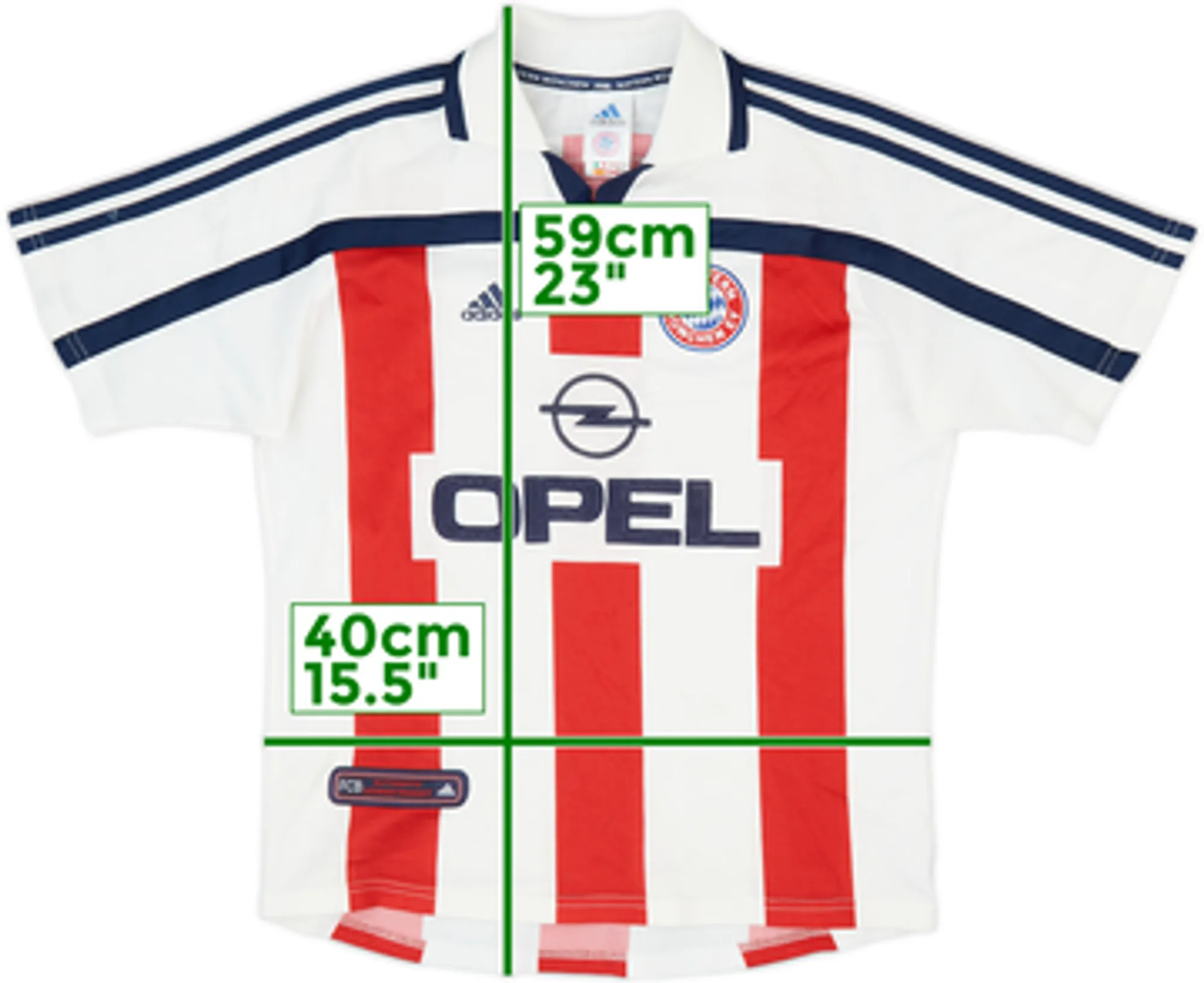 2000-01 Bayern Munich Away Shirt - 5/10 - (Y)