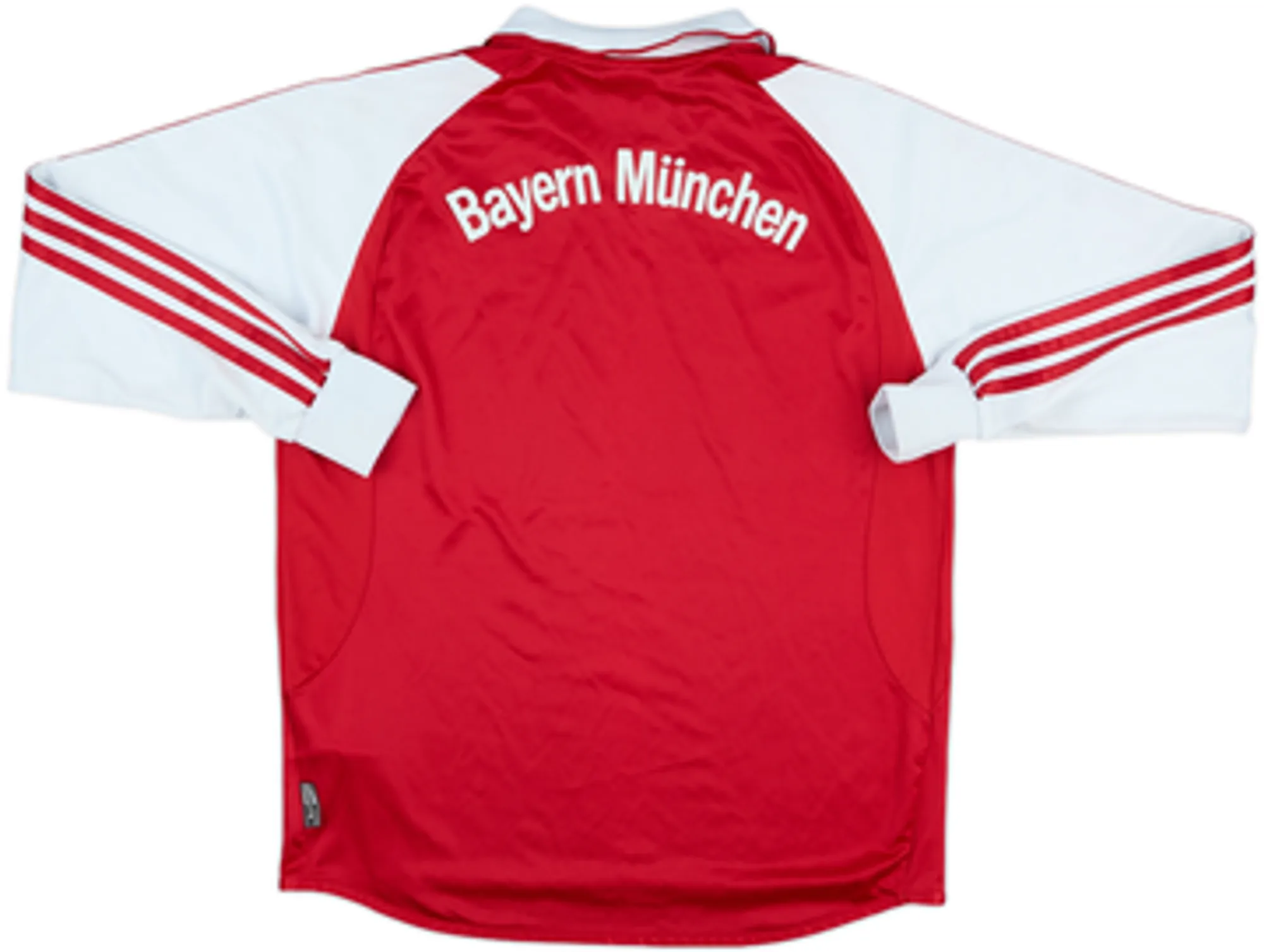 2003-04 Bayern Munich Home L/S Shirt - 7/10 - (XL.Boys)